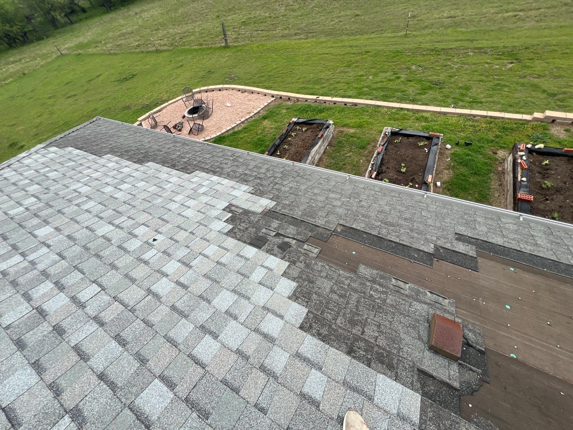 Residential Roofing Installation using IKO Dynasty Class 3 Impact Resistant Architectural Shingles. Color: Castle Grey by WR Roofing Solutions