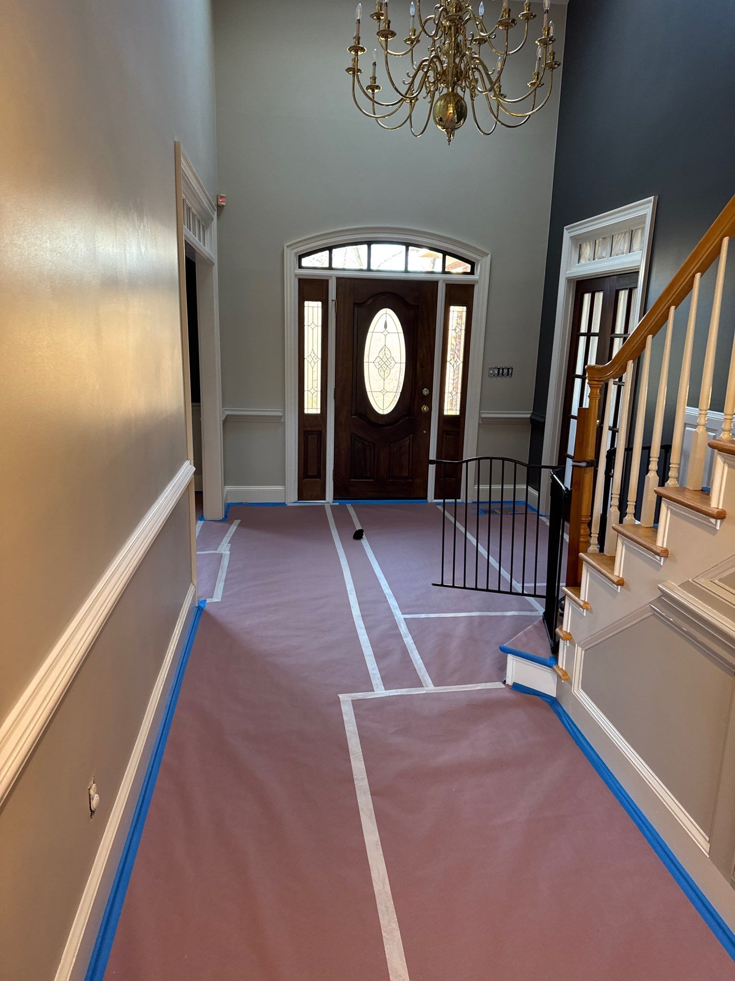 Full interior painting by GonzalezPainters & Contractors Inc 