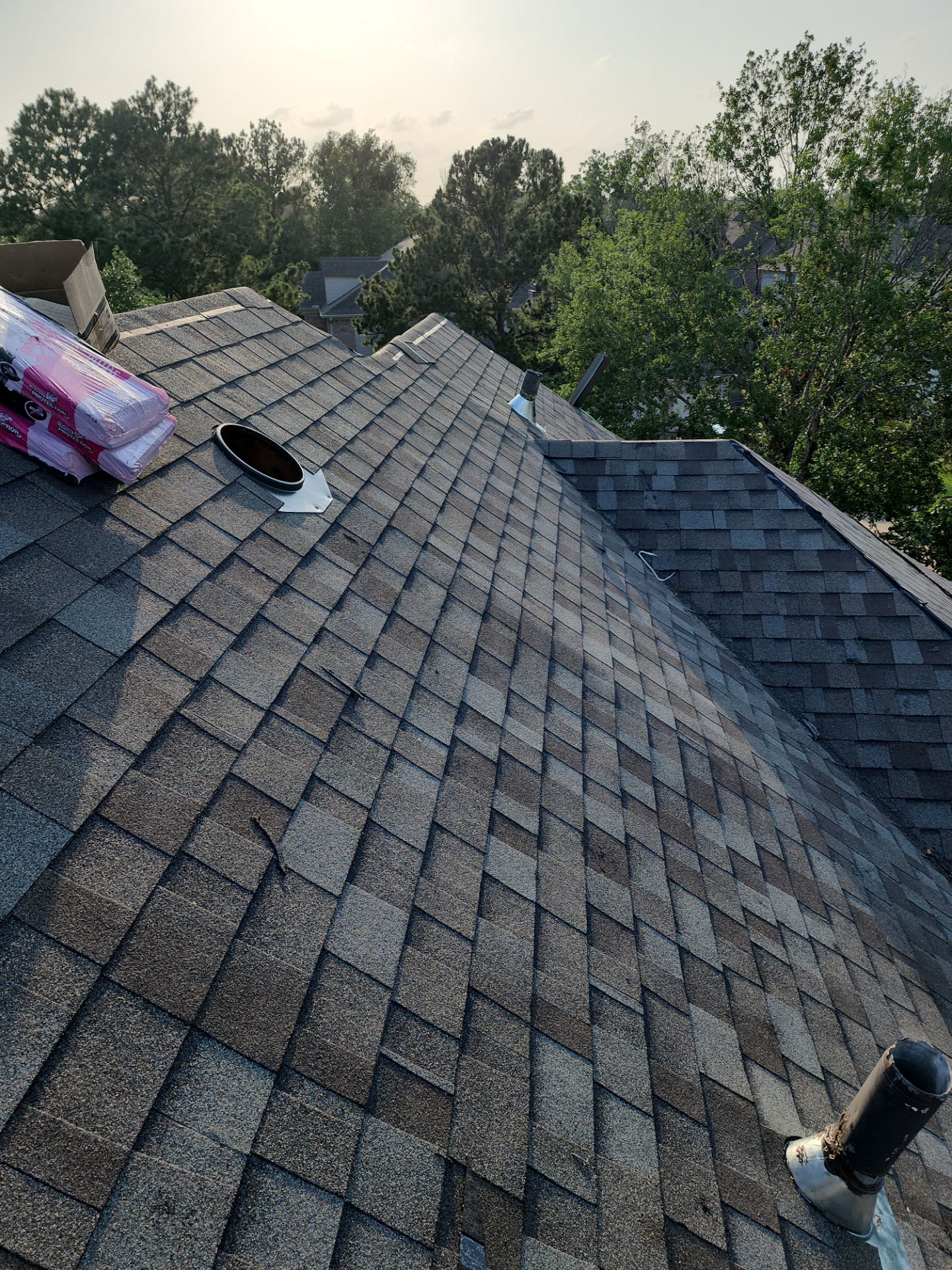 Residential Roofing Repair using Owen's Corning Duration (Lifetime) Shingles by Roof Repair Company