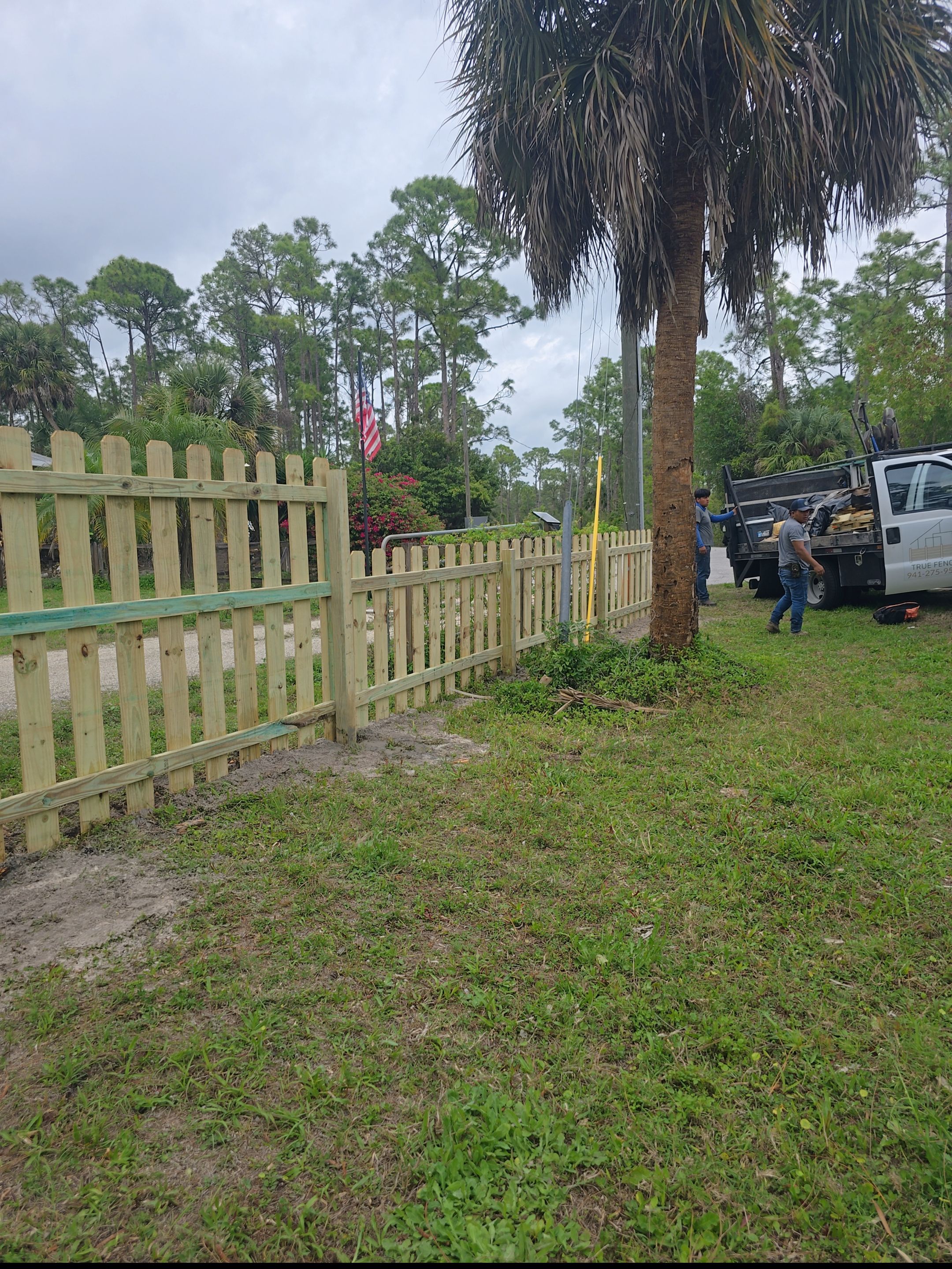Wood Install in Port Charlotte by True Fence LLC