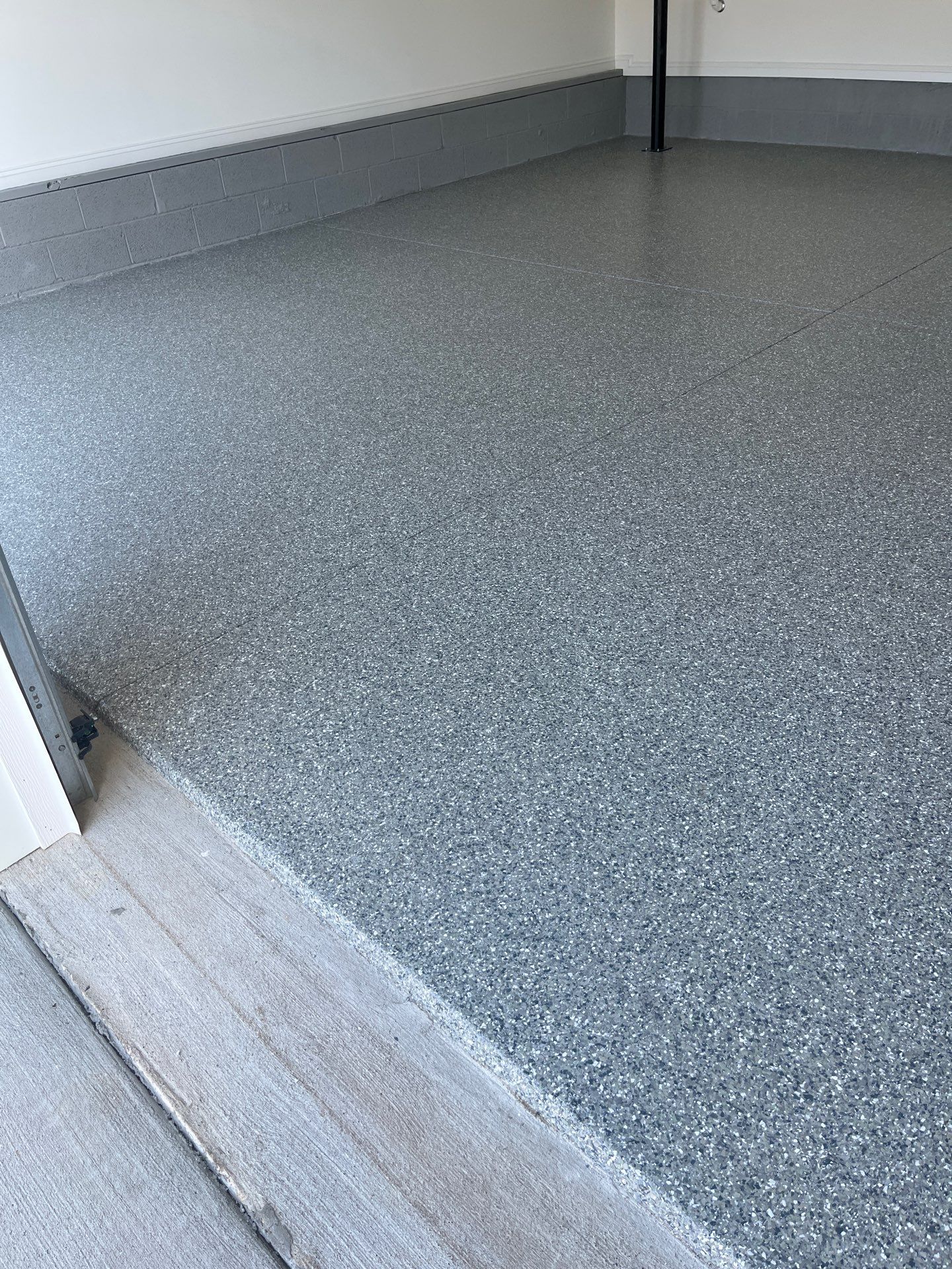 Garage Floor Coating using Thyme by My Garage Floor Guys