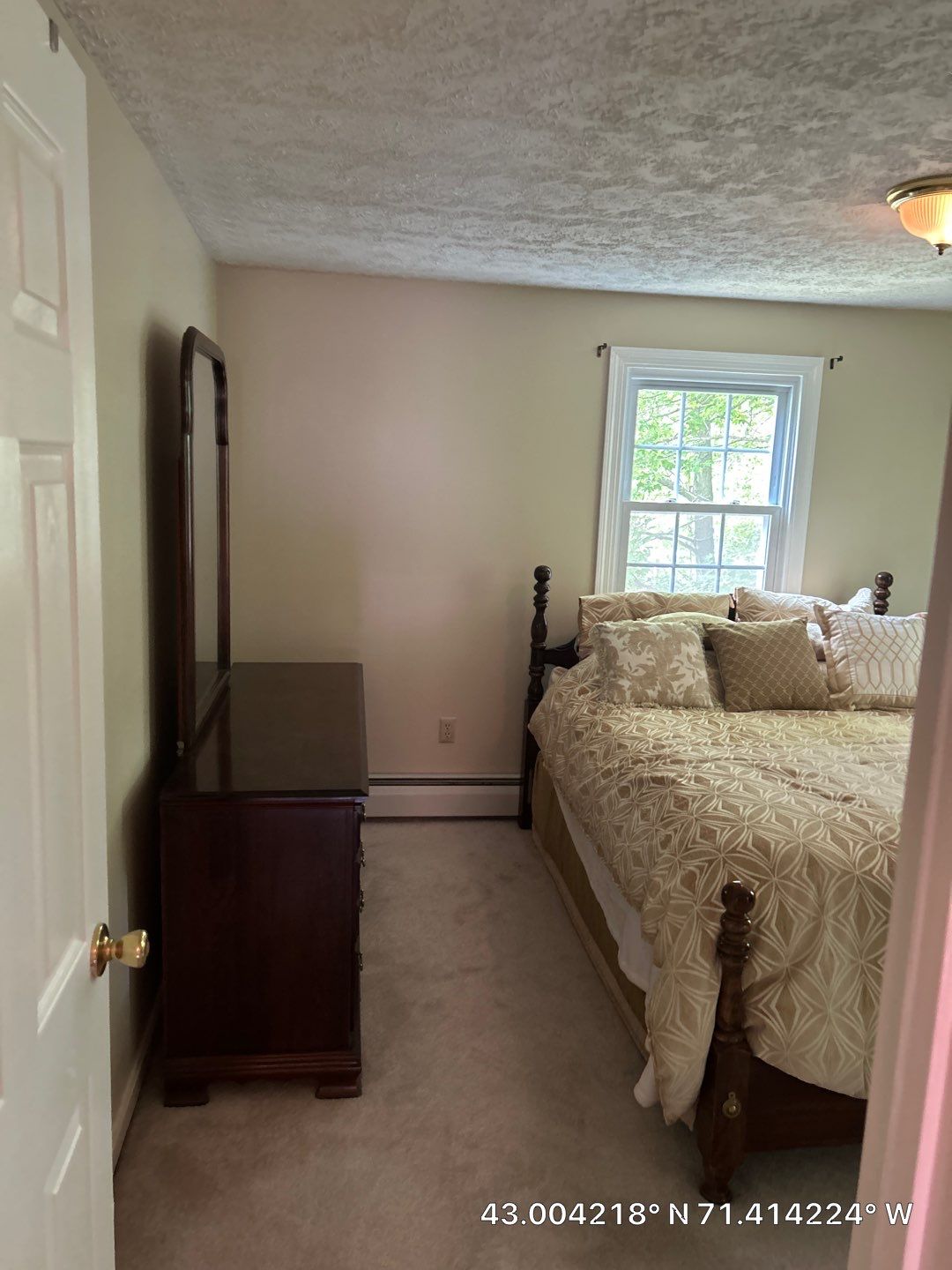 Interior Bedroom Painting and Drywall Repair in Manchester by The Persnickety Painters