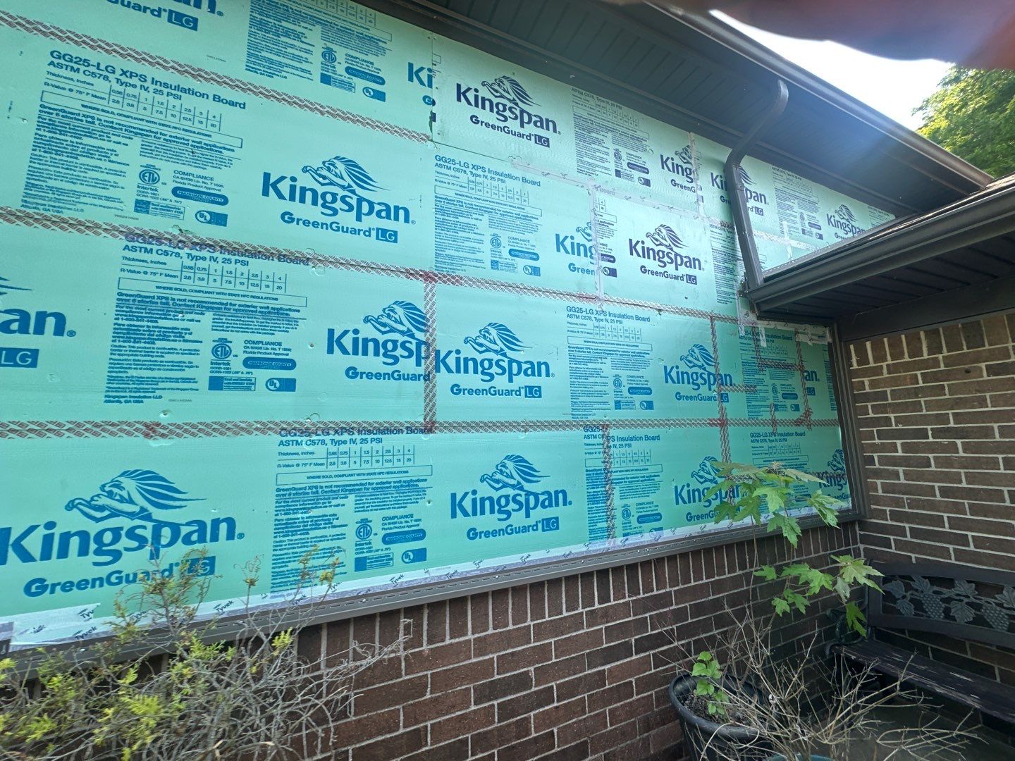 Siding Installation using Ascend 7" Composite Flagship Brown by 180 Contractors