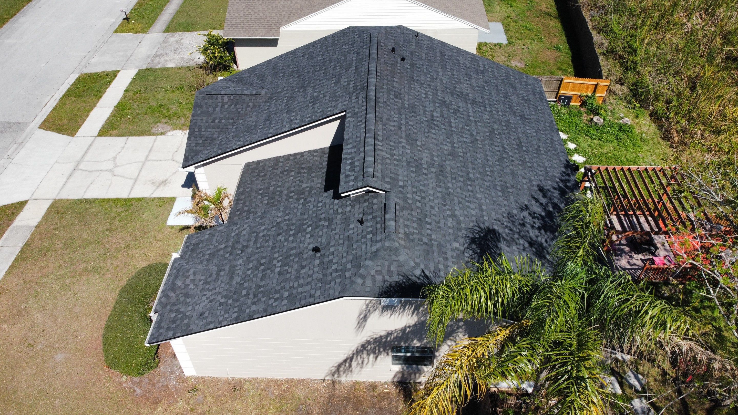 Roof Replacement in Lutz, FL. by Steadfast Roofing