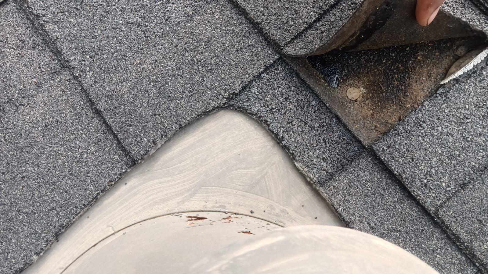 Hail Damage using Owen's Corning Duration (Lifetime) Shingles by Roof Repair Company