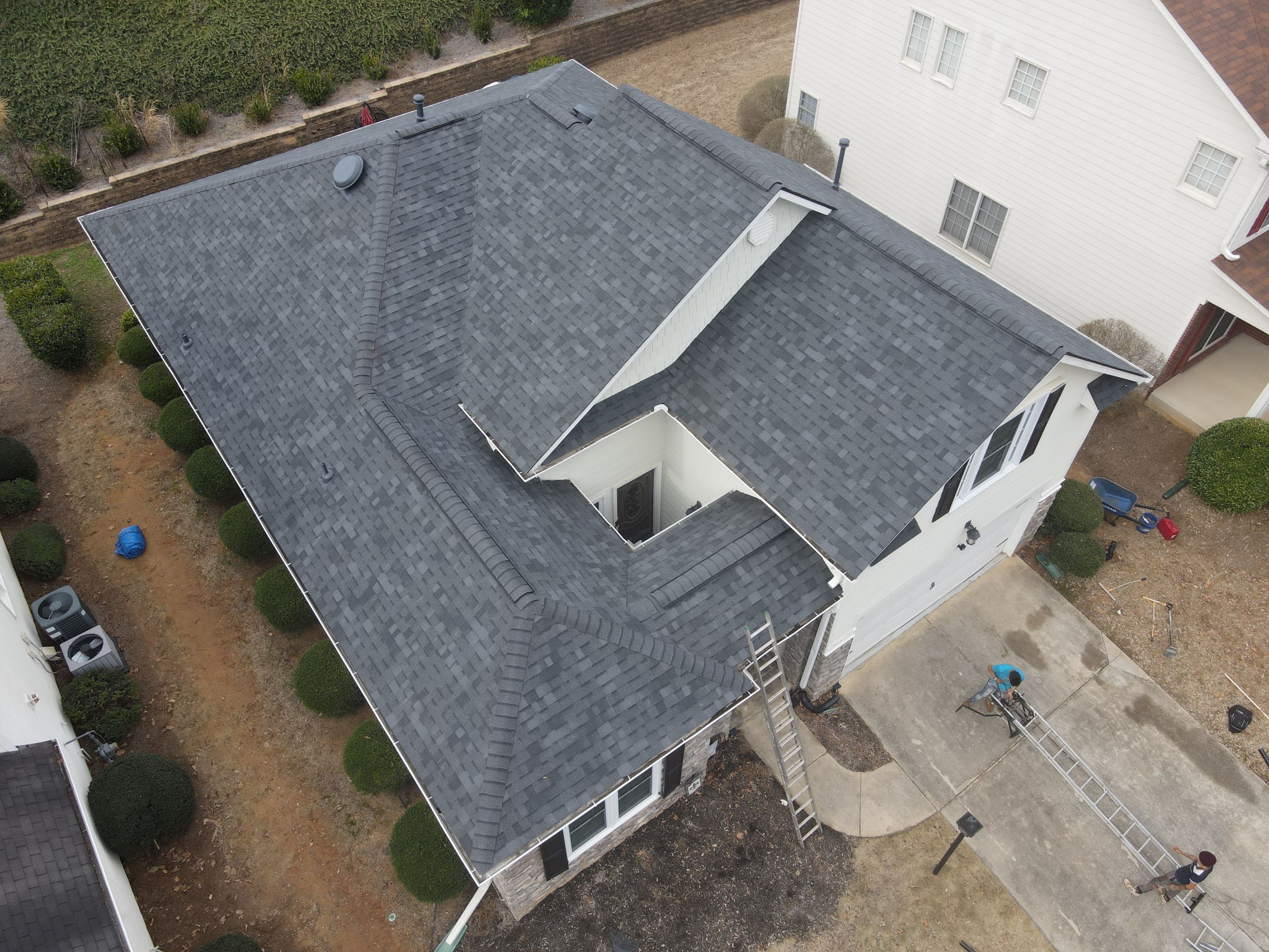 Residential Roofing Installation using Owens Corning by Inspector Roofing and Restoration