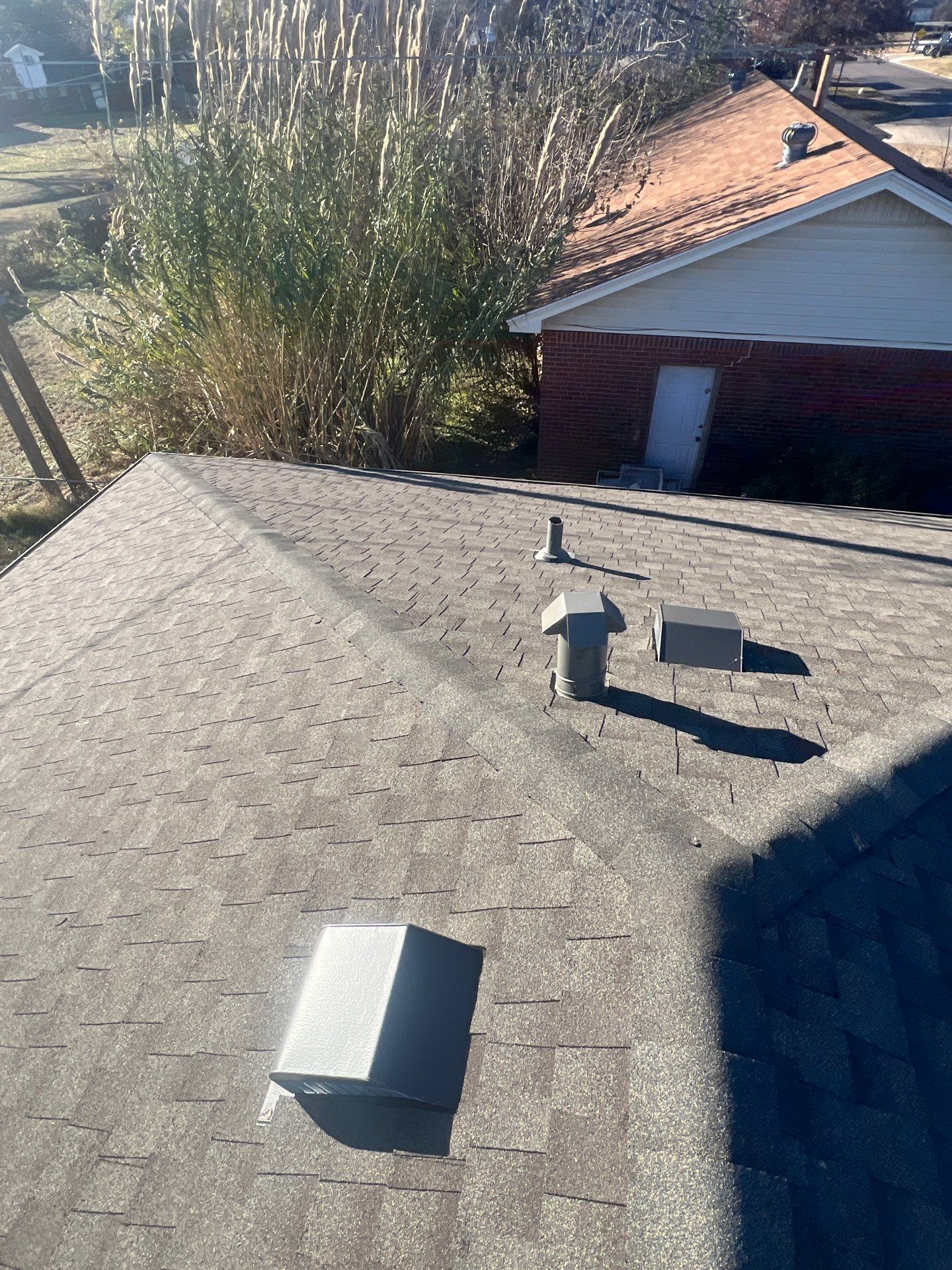 roof and full vent replacement in Midwest City by McCann's Roofing and Construction