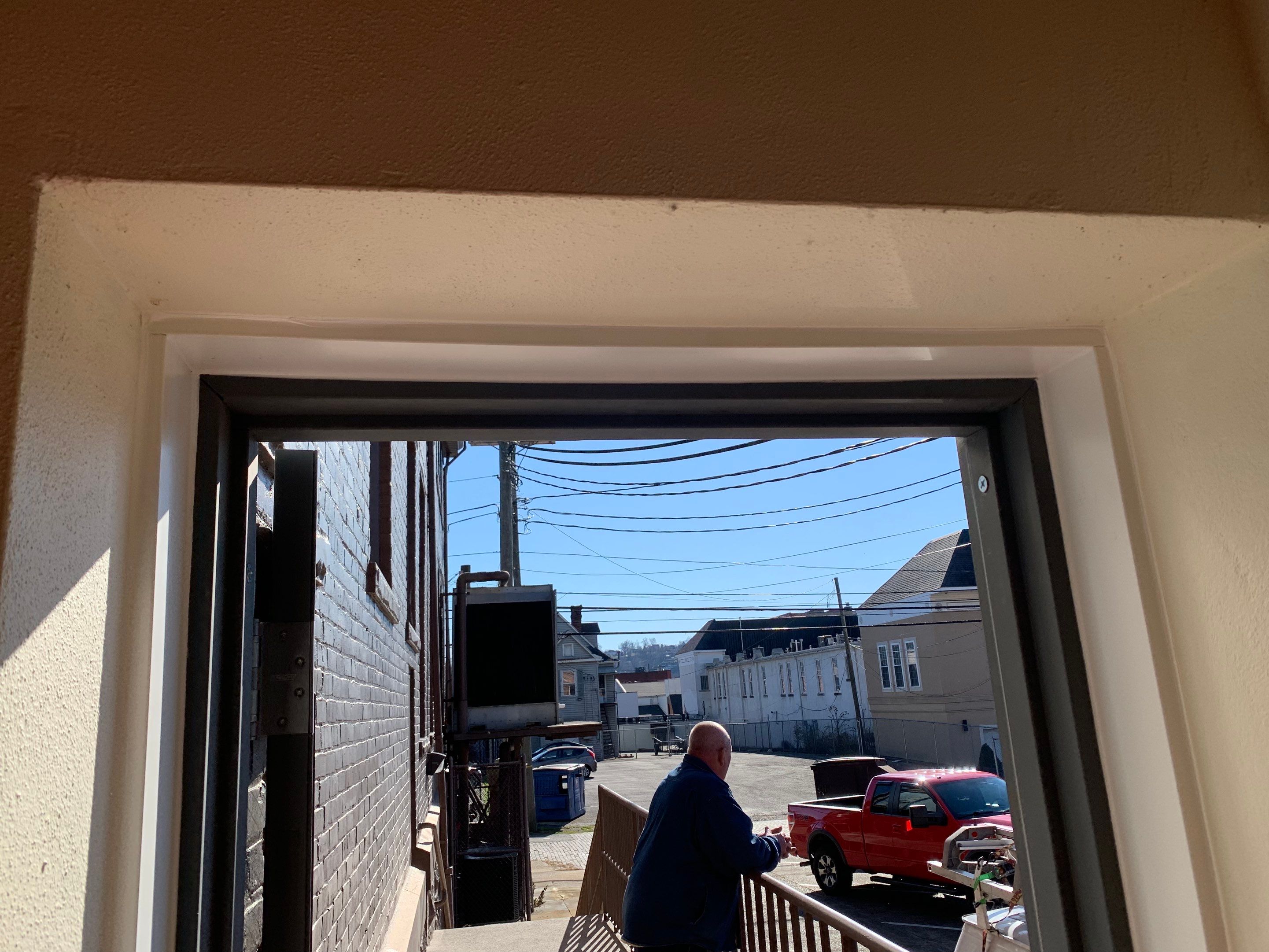 Exterior Commercial Steel Door by Secure Construction Company Inc