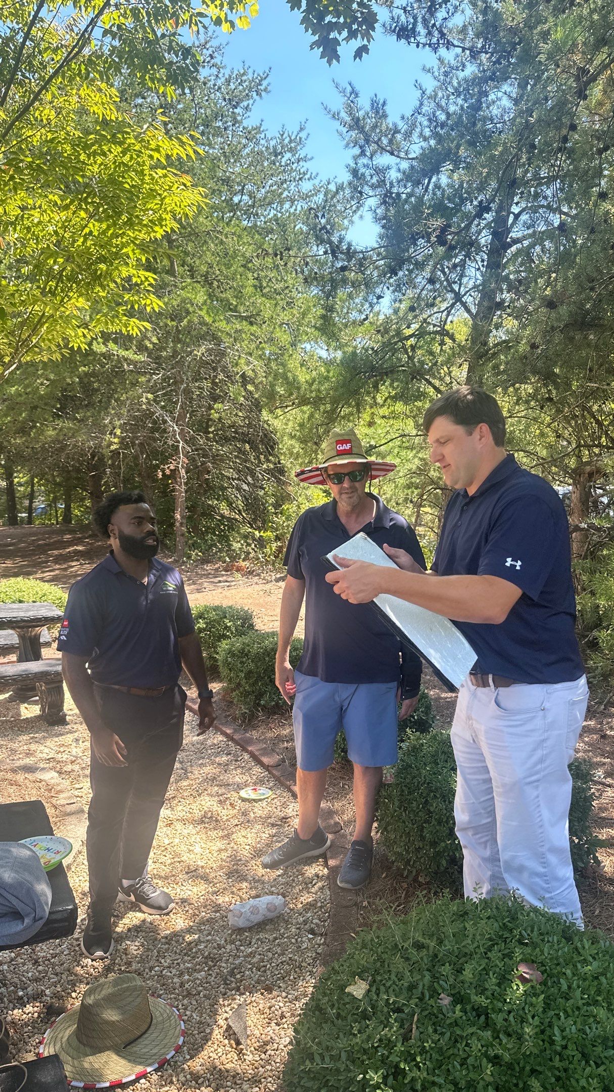 Annual Roofing Material Squarecrow Builds in Marietta Square by Georgia Roof Advisors