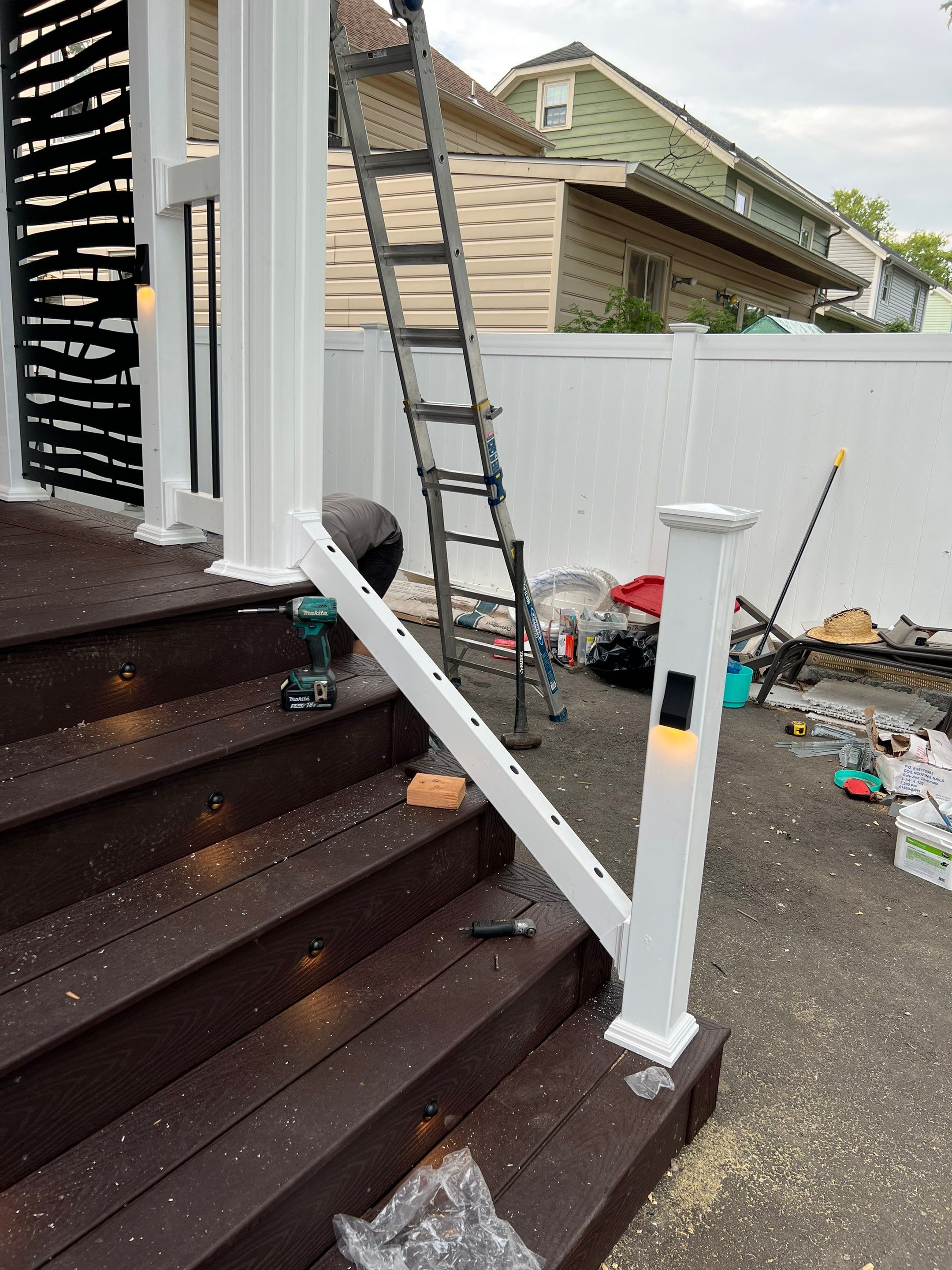 New Deck With Porch by deck guardian