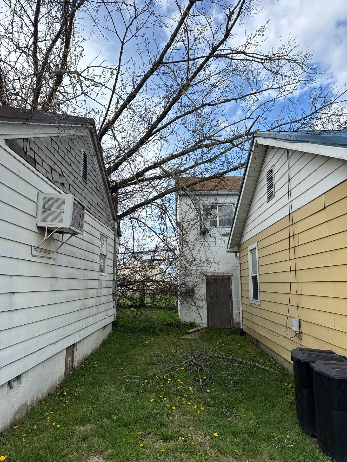 Project in Nitro, WV 	Rotator Crane Lifts Tree Off House | Nitro WV 	•	One Wrong Move Job | Rotator Crane Tree Removal 	•	Heavy Rescue Tree Job | Nitro WV 	•	Extreme Tree Removal Over Home | Nitro WV by Jones Empire LLC