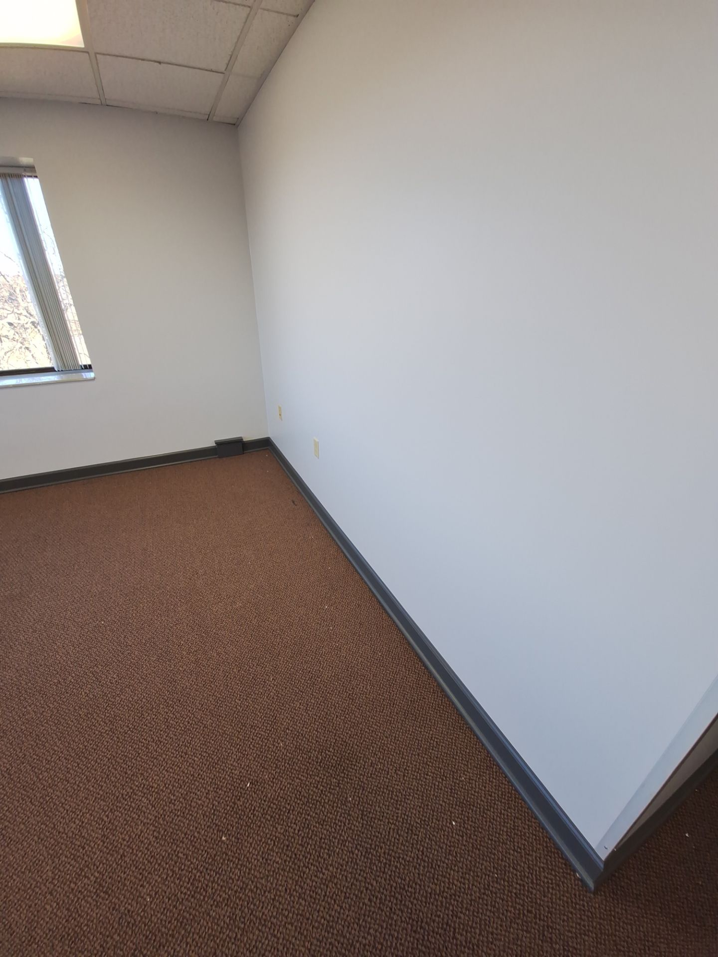 Interior Office Painting & Wall Repair in Downtown Muskegon by Gordon Painting