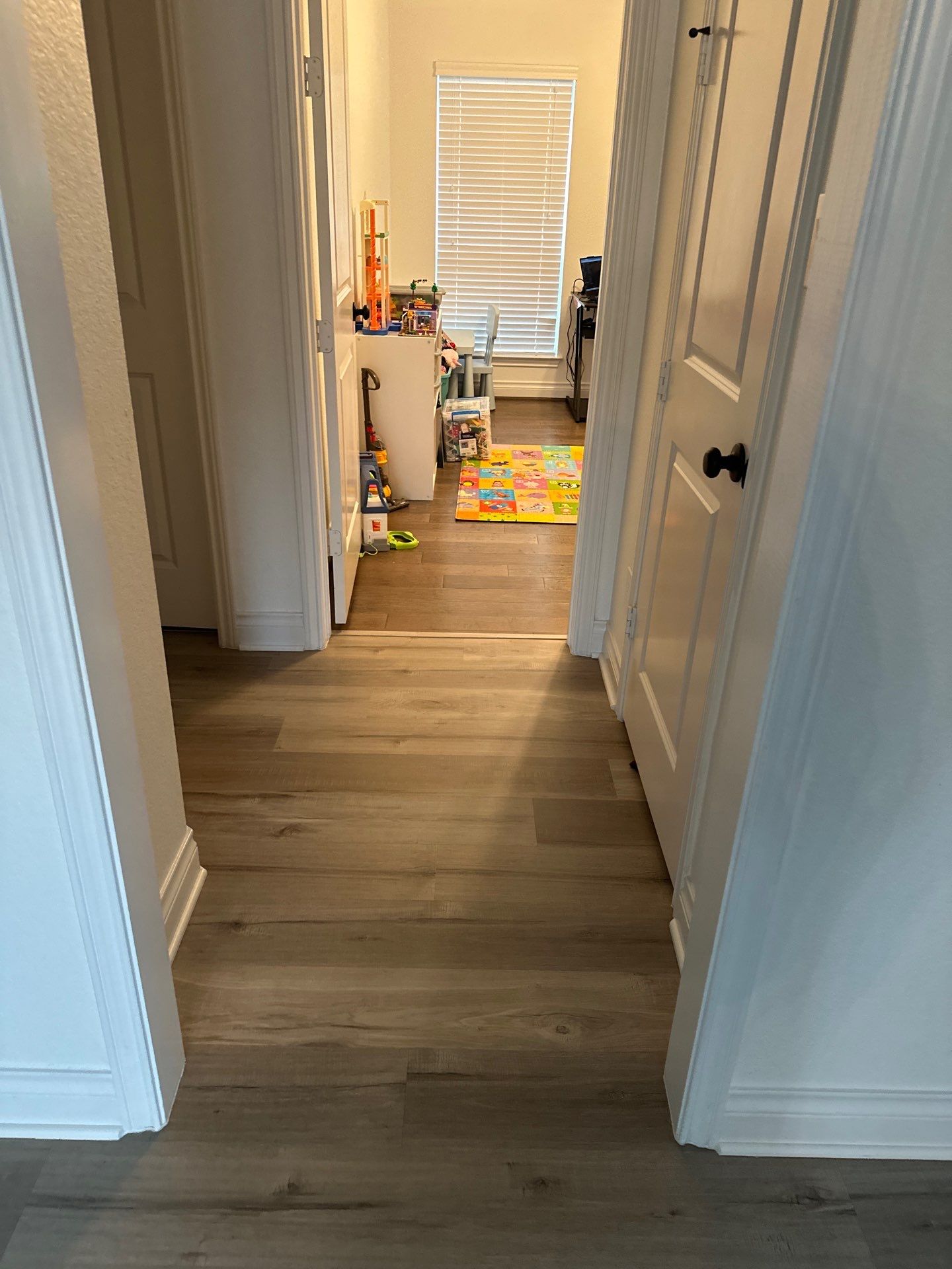 Kitchen Remodel using Water mitigation equipment by L&T General Contractors and Restoration INC