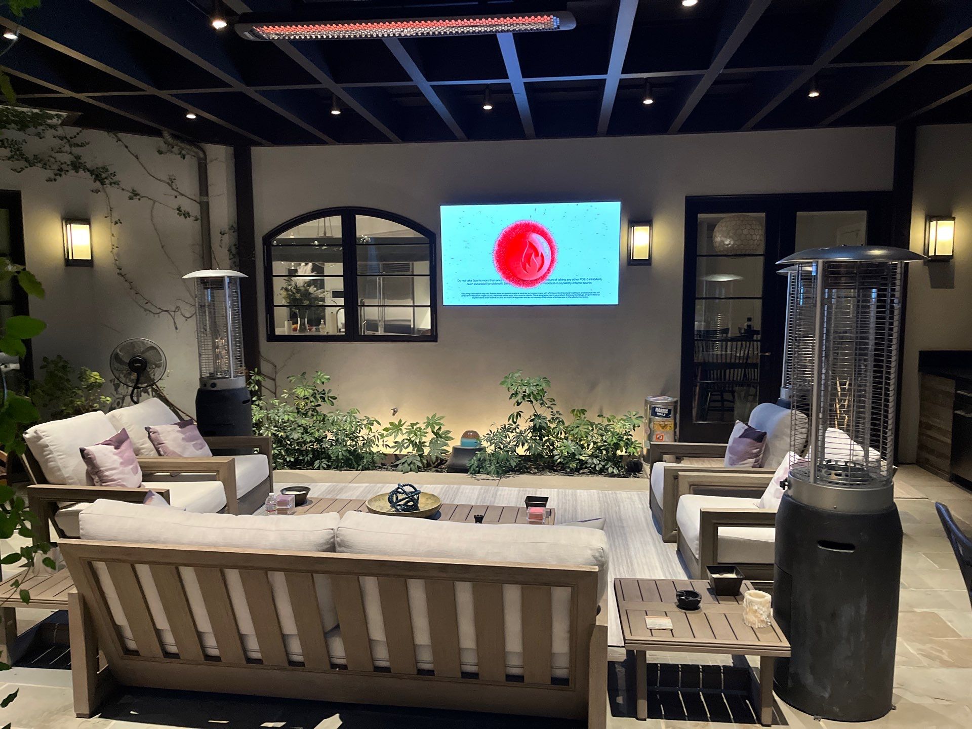 Toluca Lake Outdoor Entertainment + Landscape Lighting by Outdoor Lights + Shades