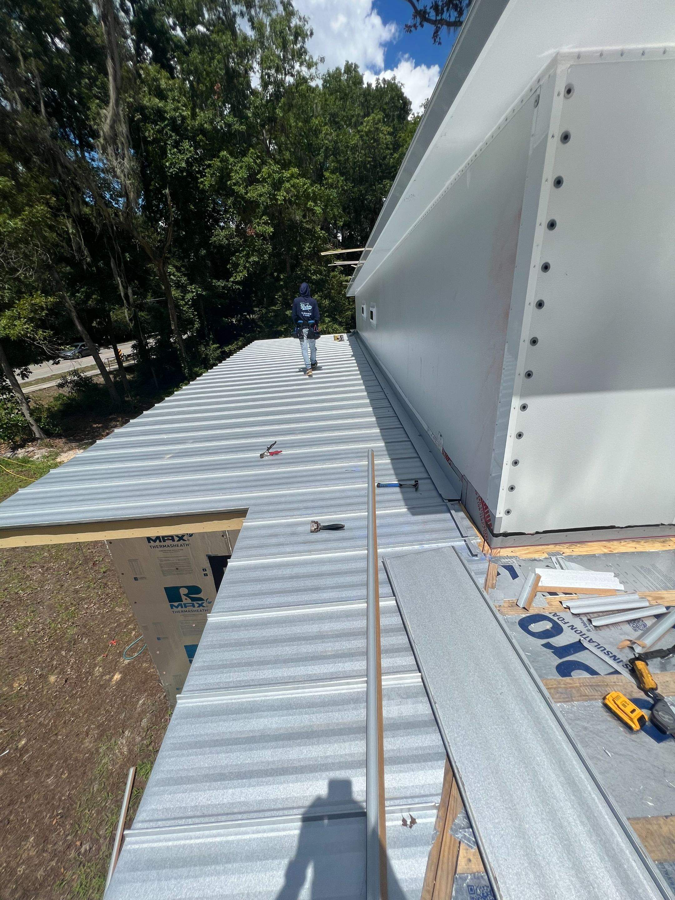 New Construction Metal Roof in Gainesville, Florida  by Brehm Roofing