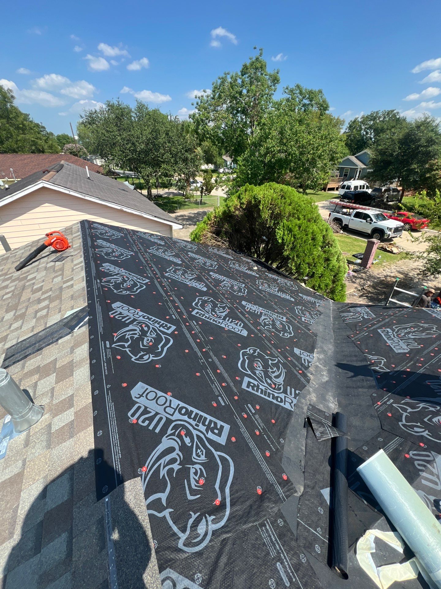 Residential Roofing Installation using Owen's Corning Duration (Lifetime) Shingles by Roof Repair Company