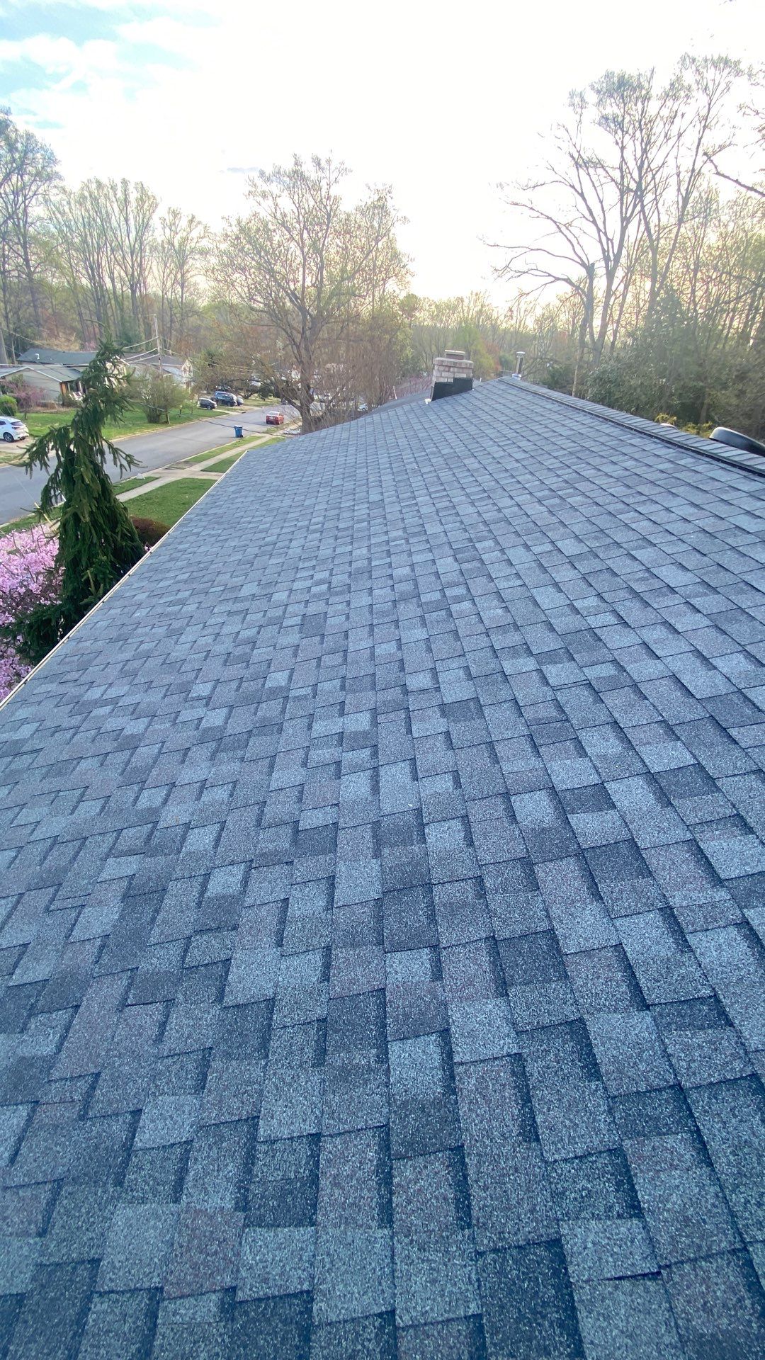 West Springfield: Residential Roof Replacement with CertainTeed Landmark in Colonial Slate by RM Banning, Inc.