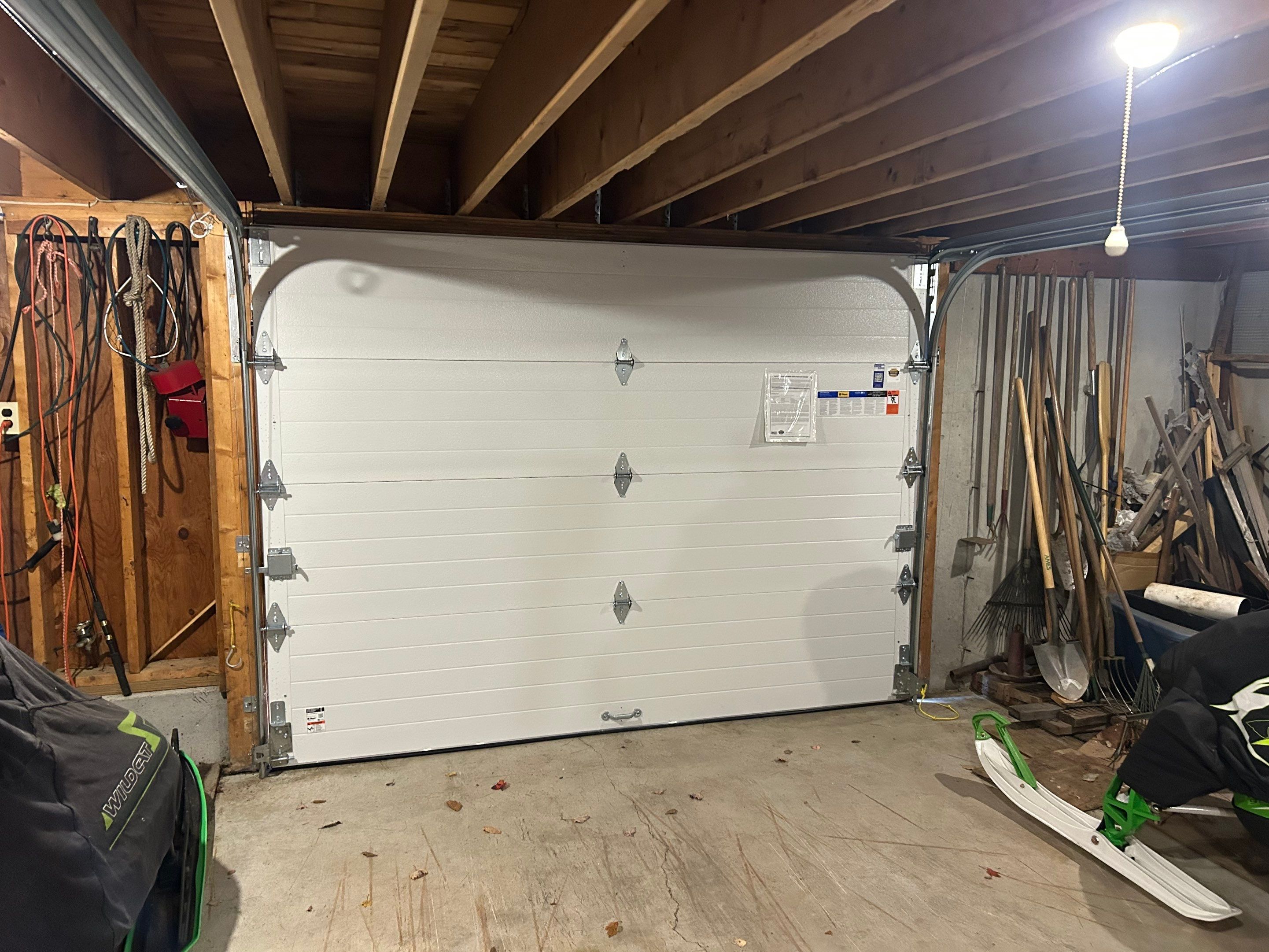 Door Installation using Clopay Modern Steel Garage Doors by Keene Door