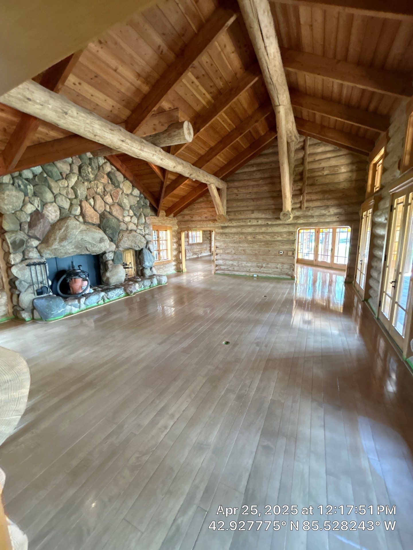 Refinish On Existing Maple by RTBaldwin Hardwood Floors