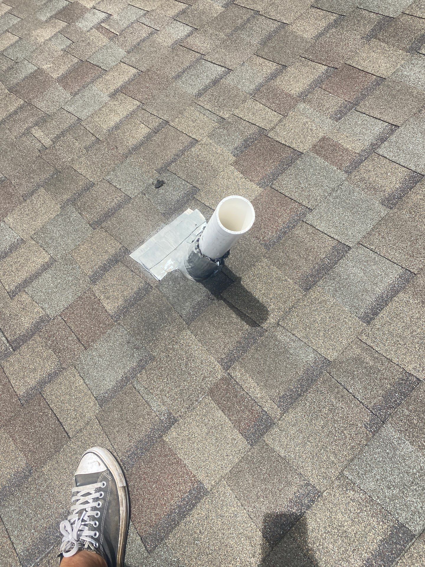 Hail Damage using Owen's Corning Duration (Lifetime) Shingles by Roof Repair Company