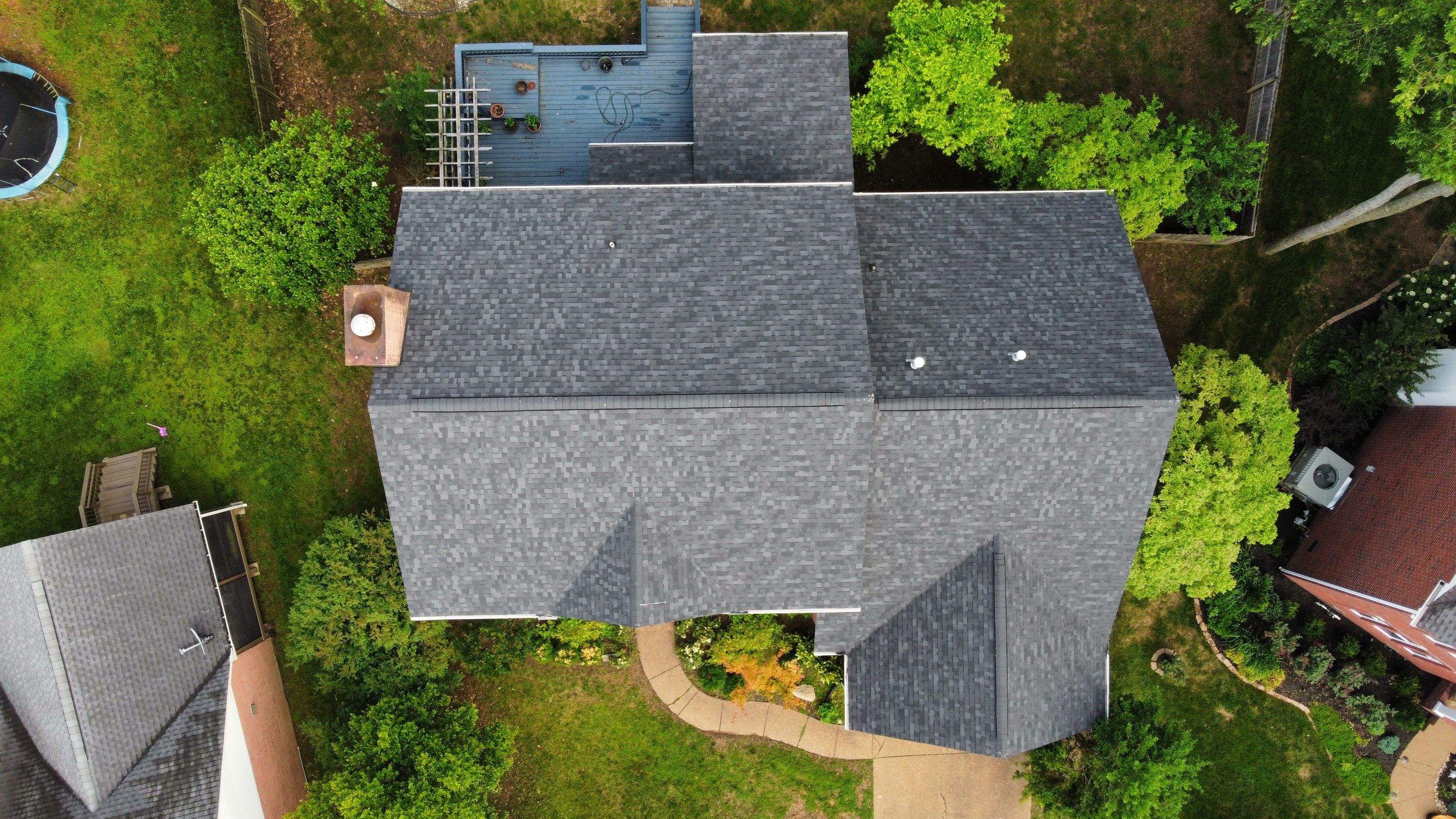 Roof Installation by Storm Guard Home Office