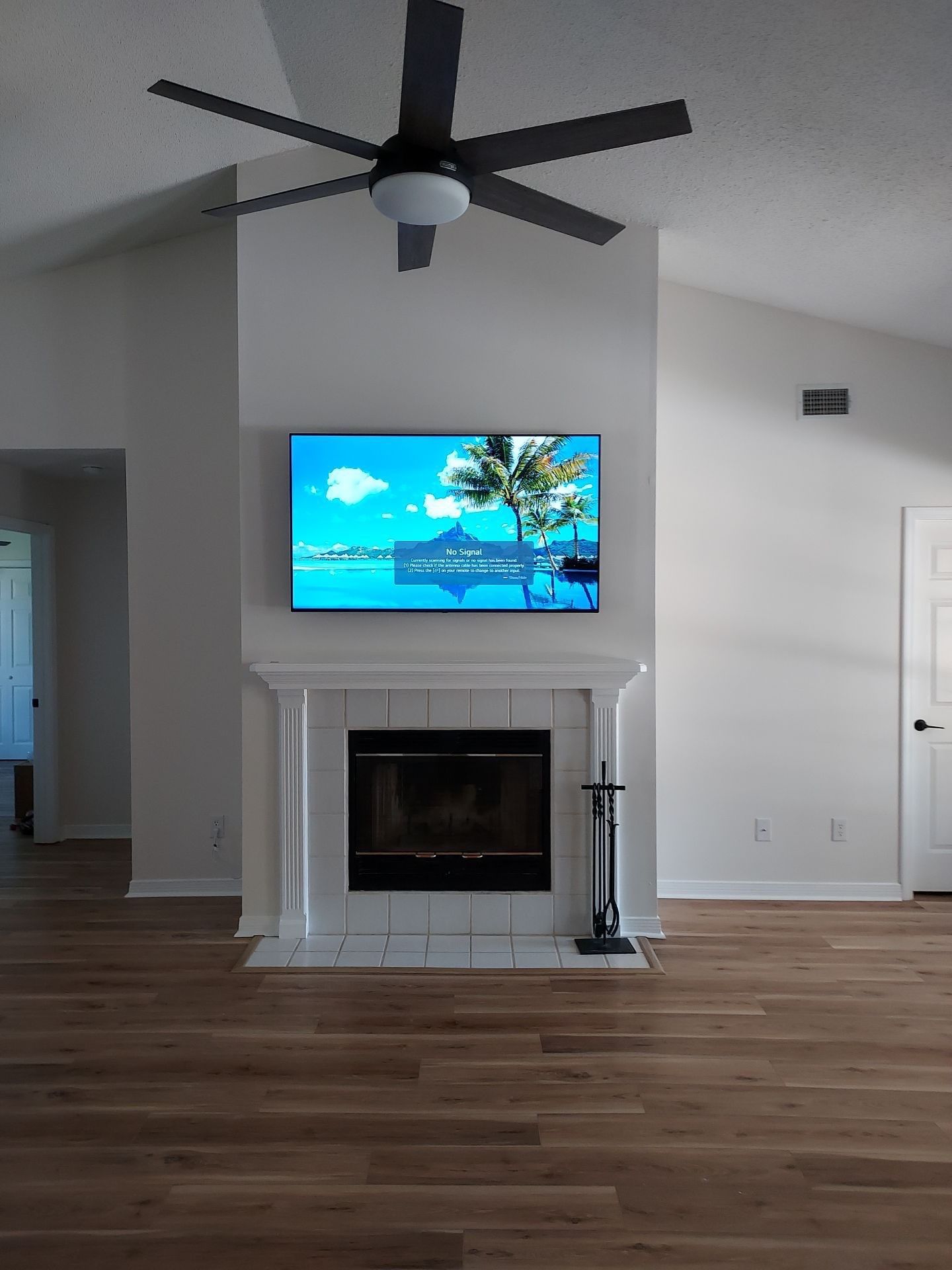 Fireplace TV Mounting Projects by Hangman Mounting & Installation 
