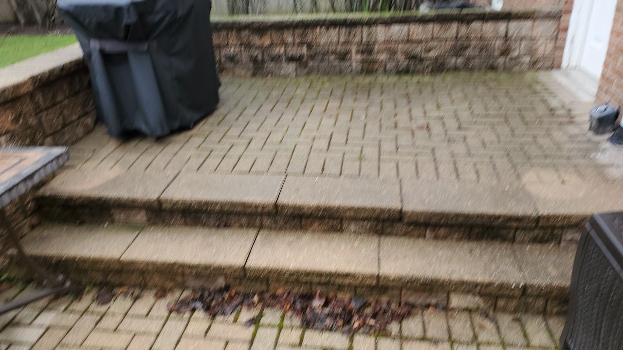 Brick paver clean, sand and seal.  using Surebond SB-1300 by Northern Power Washing LLC.