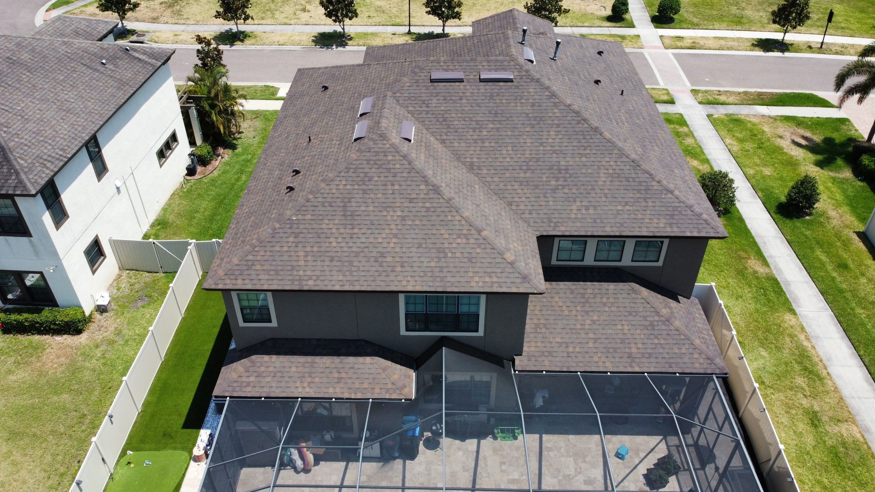 Roof Replacement in Brandon, FL. by Steadfast Roofing