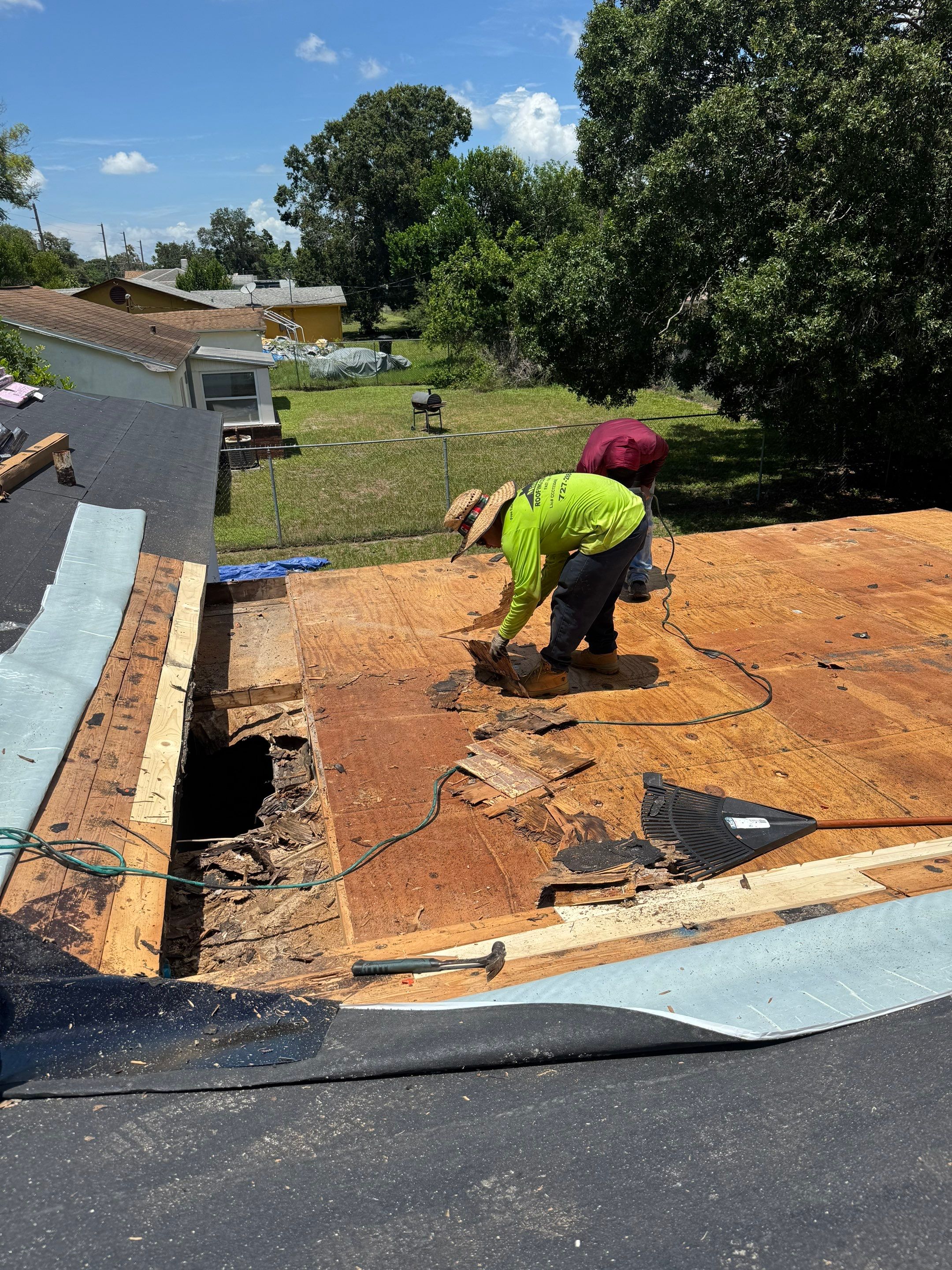 Project in St. Petersburg 33711 by Mitchell Roofing Company LLC 