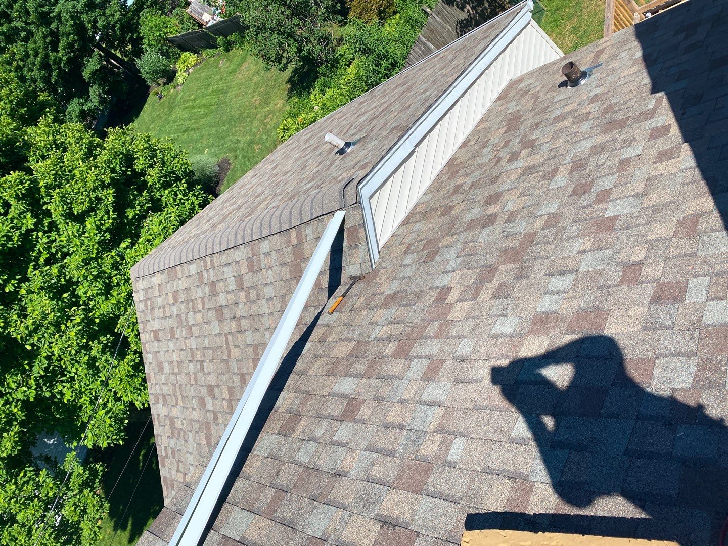 Residential Roofing Installation using Owens Corning Duration Driftwood by A Plus Exterior