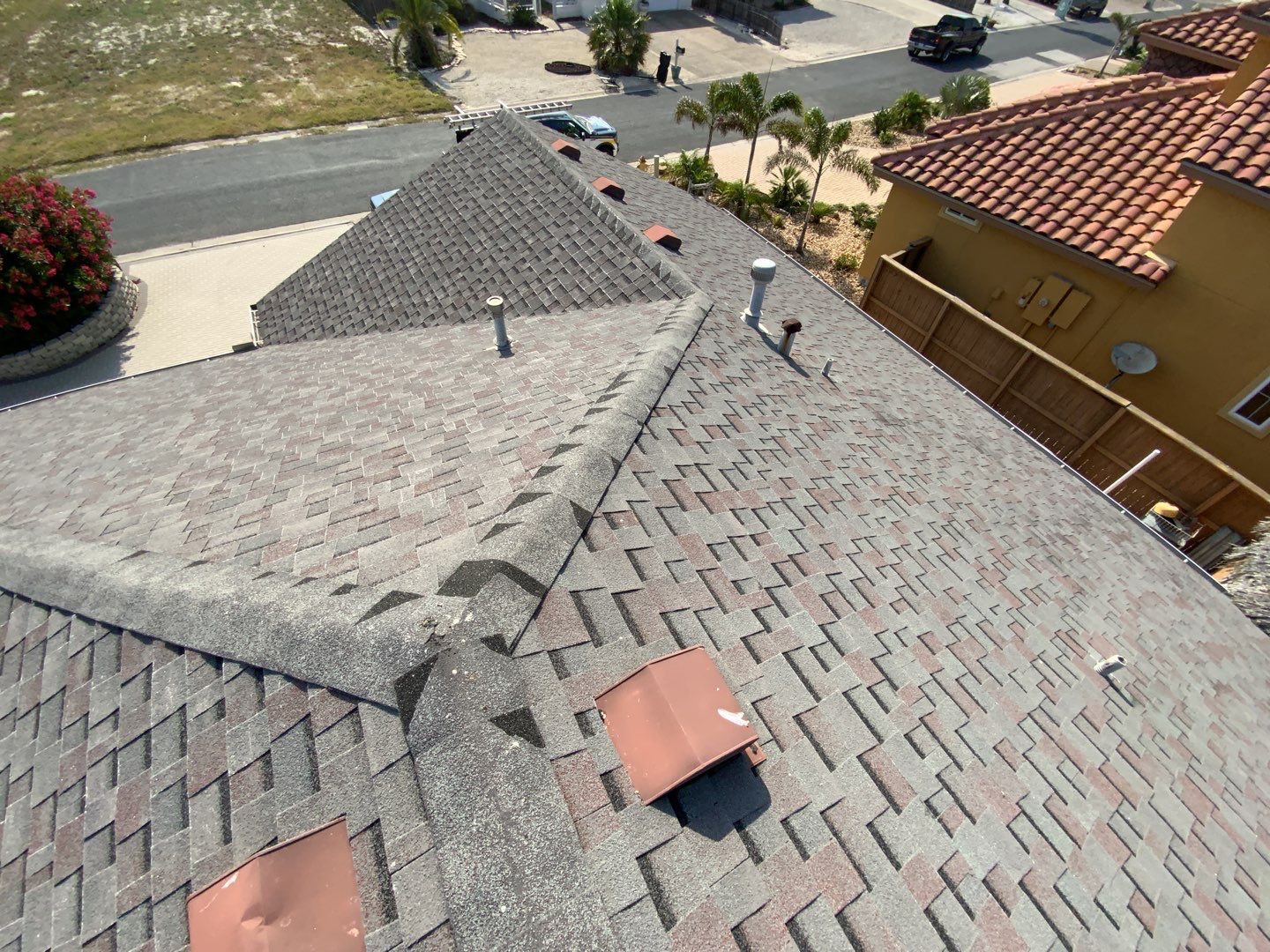 Residential Roofing Installation using Tilcor Stone Coated Steel Roofing by Lighthouse Roofing