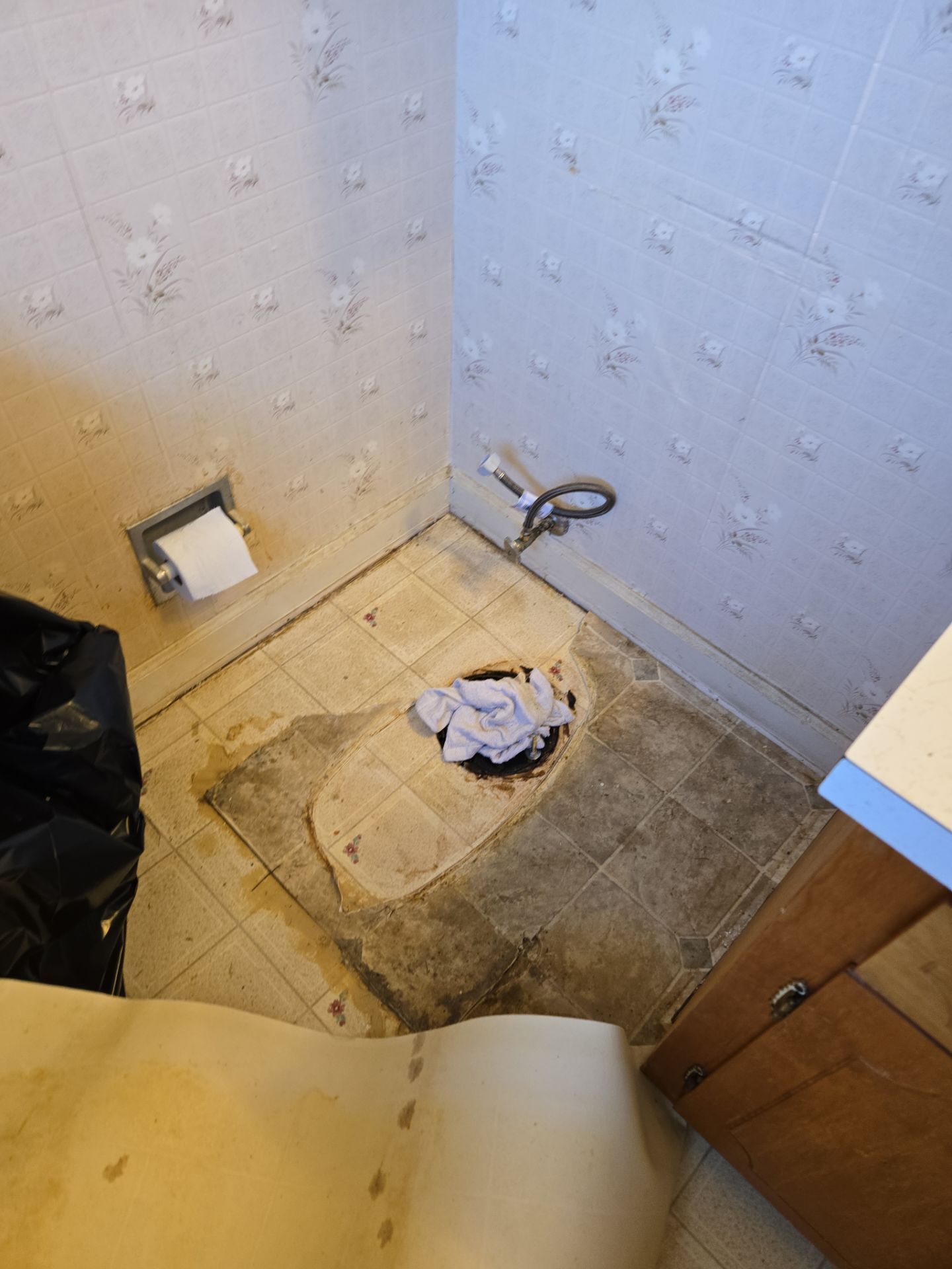 Leaky Toilet Disaster? We Fixed It! by A Step Above Handy LLC 