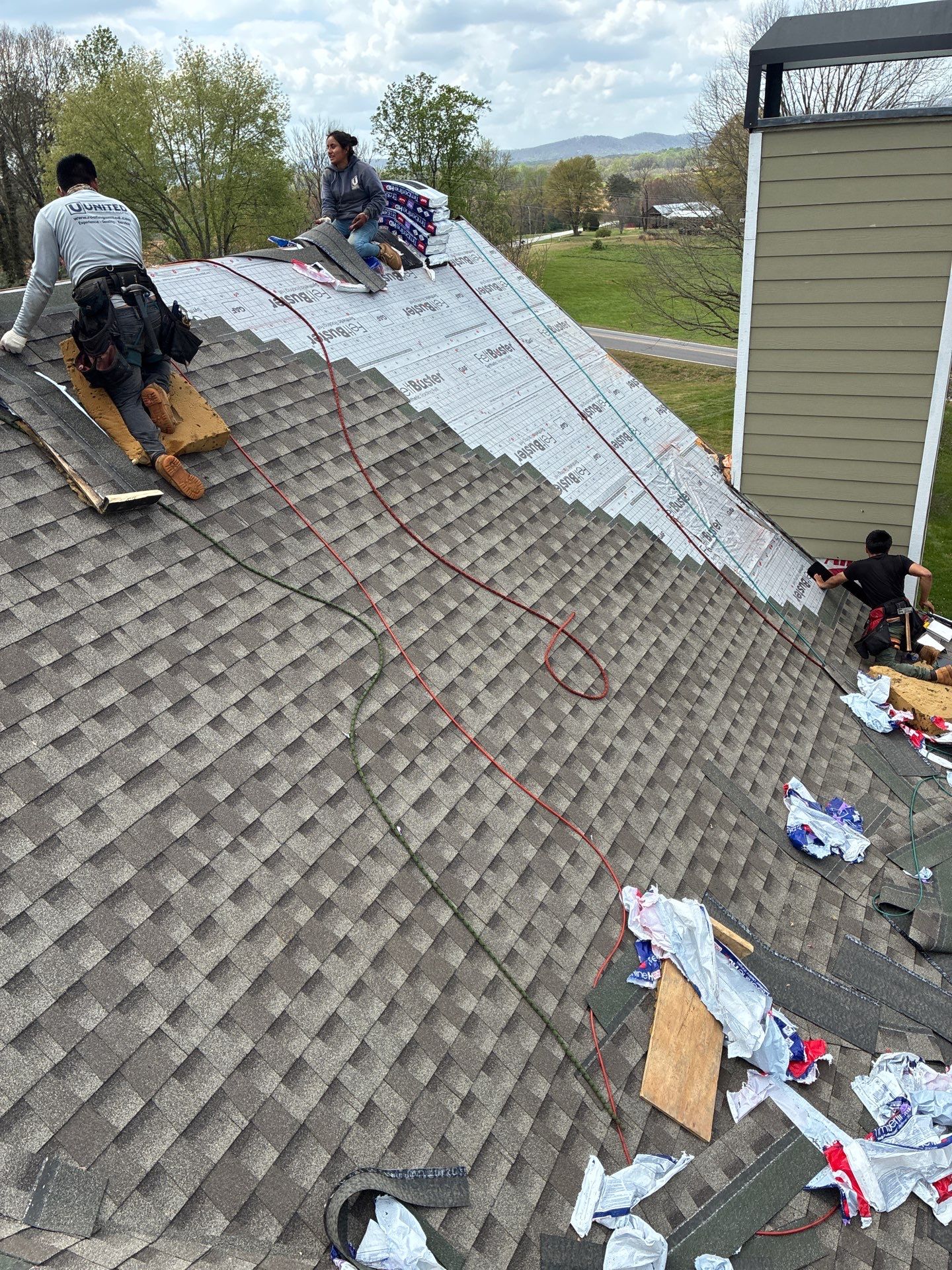 The Reavis's by United Contracting and Roofing