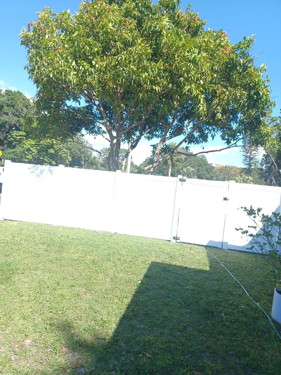 Bradenton, FL 6ft. Tall White Vinyl Privacy Fence by Asap fence and gates, LLC