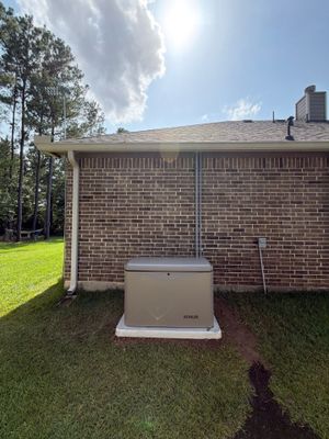 KOHLER Standby Generator Installation in Cut and Shoot, Texas