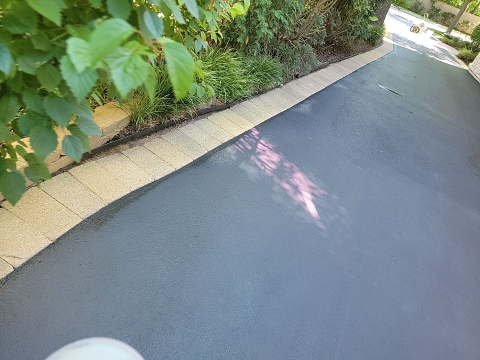 Brick paver clean, sand and seal.  using surebond SB-8700 by Northern Power Washing LLC.