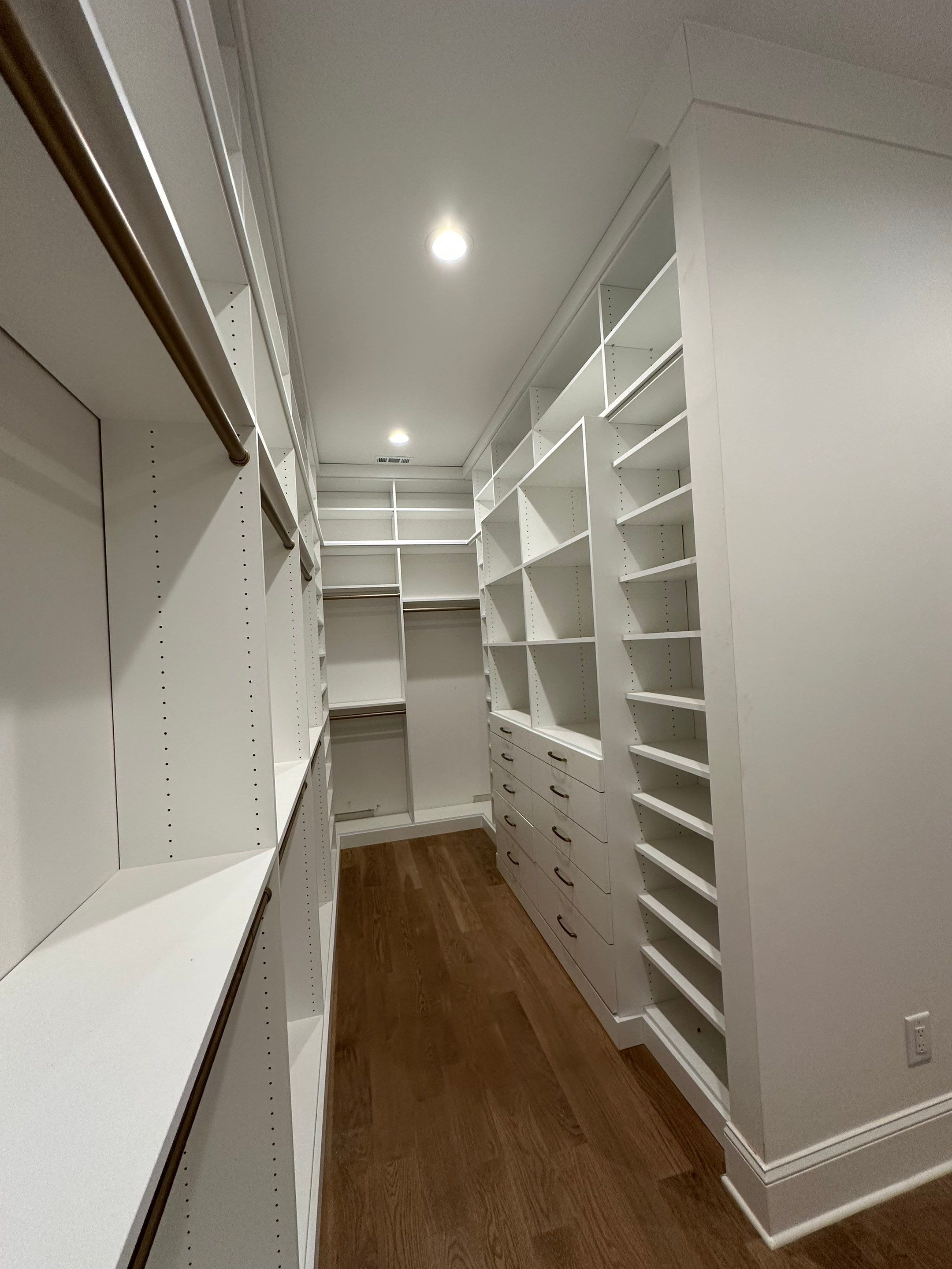 Closet Project in Woodstock by Atlanta Design Group