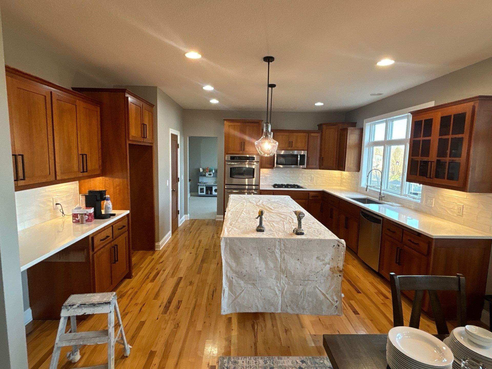 Cabinet Painting in Lakeville by OKeefe Painting
