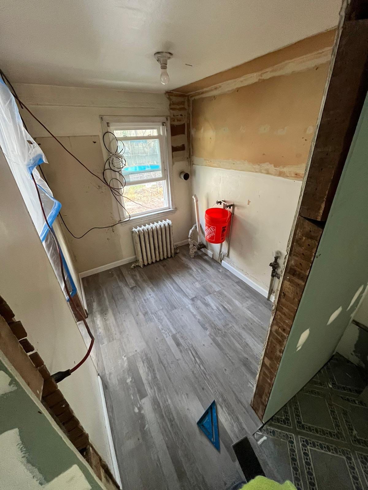 Kitchen Remodel using White Shaker by Home Concepts Construction