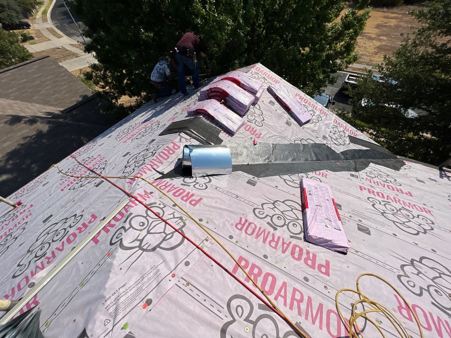 Residential Roofing Maintenance and Vent Repairs in Round Rock by Caliber Restoration LLC