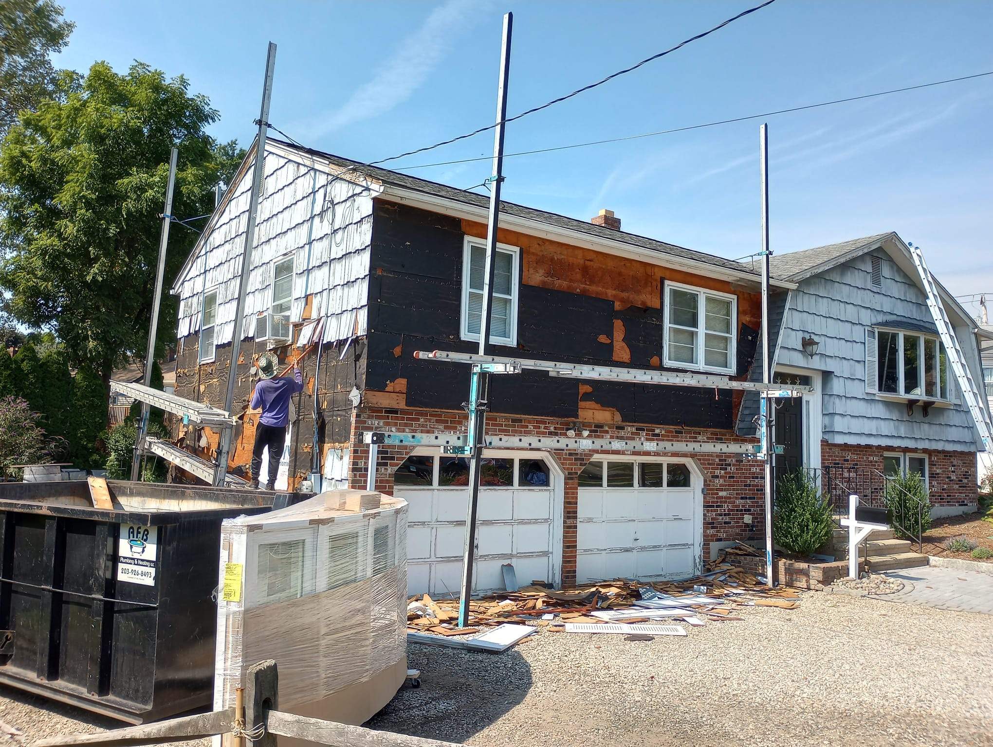 Siding Installation using Certainteed Monogram  by A Plus Exterior