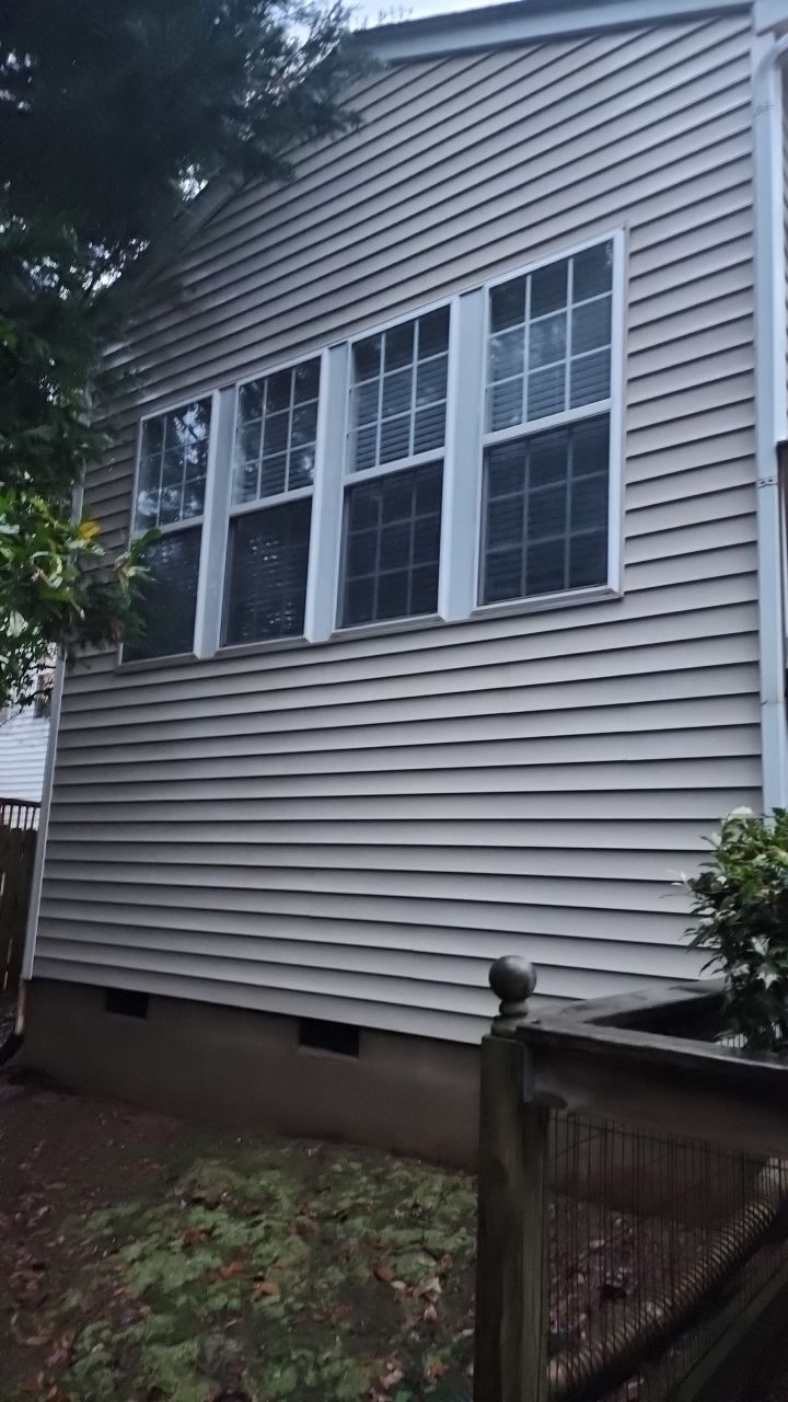 House Wash using cleaner by Power Wash Masters LLC