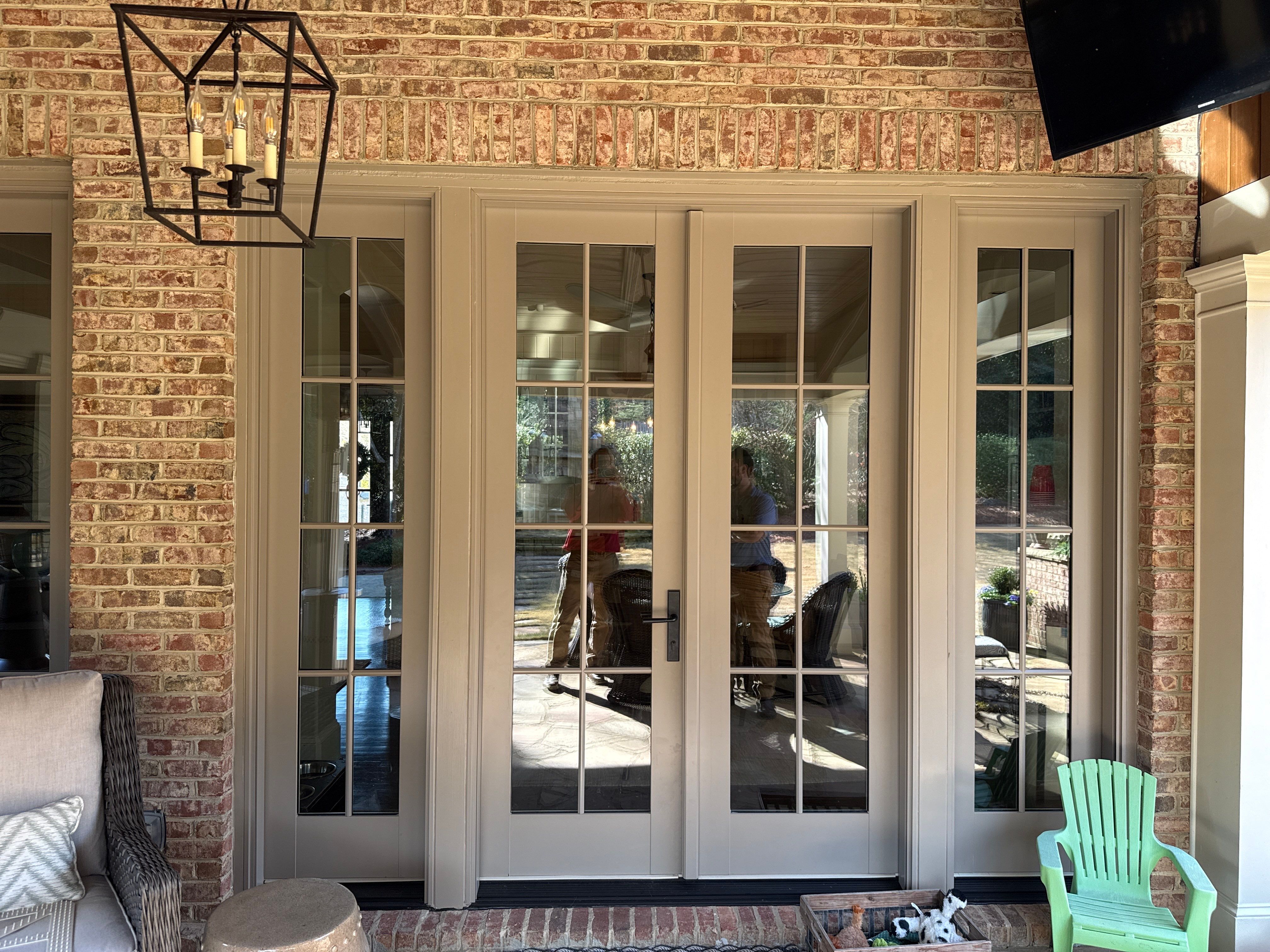 Sandy Springs Brick Exterior Window and Door Replacement by Expert window & Door