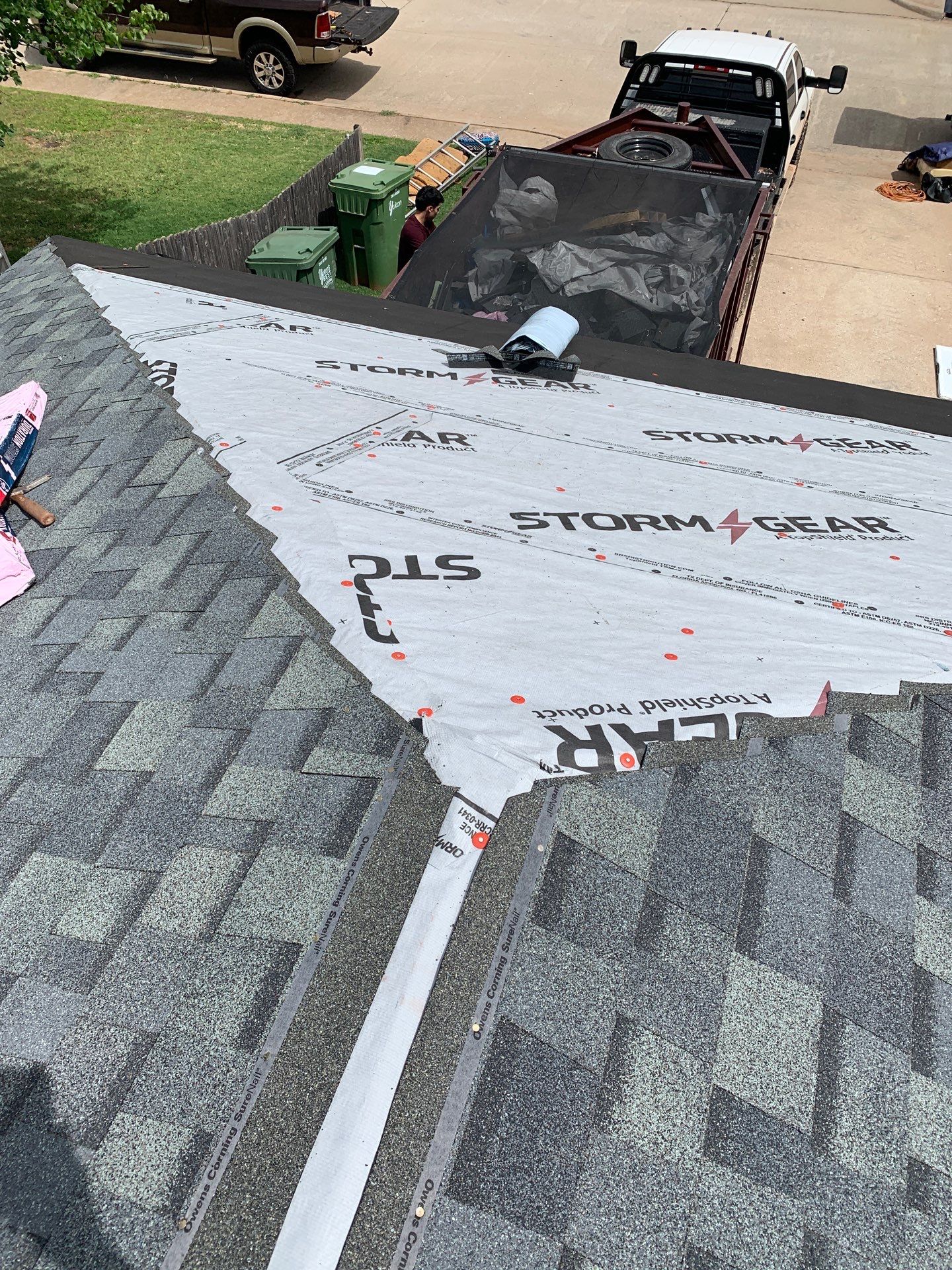 Residential Roofing Installation using Owens Corning by Castillo Roofing