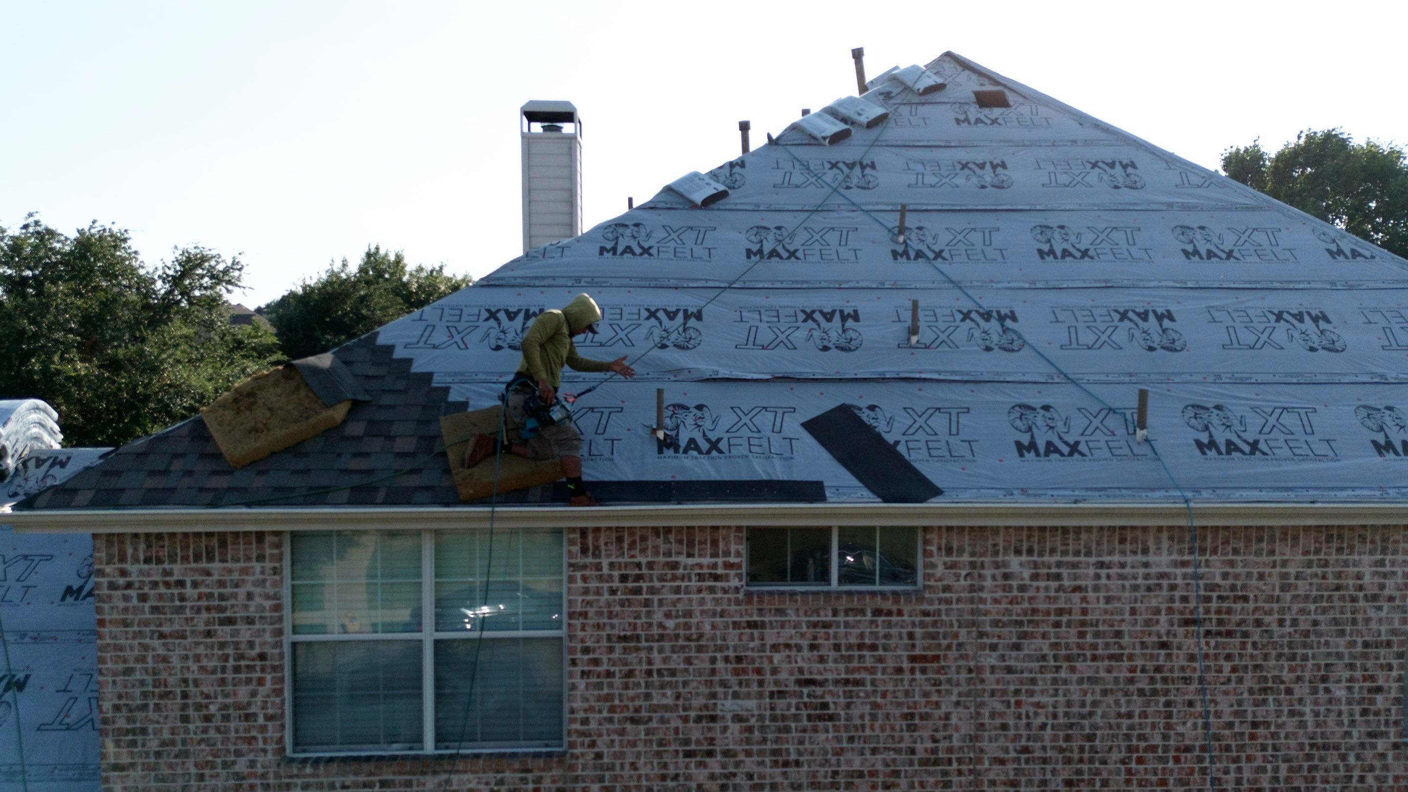 Residential Roofing Installation using IKO Nordic Class 4 by Becker Roofing and Exteriors