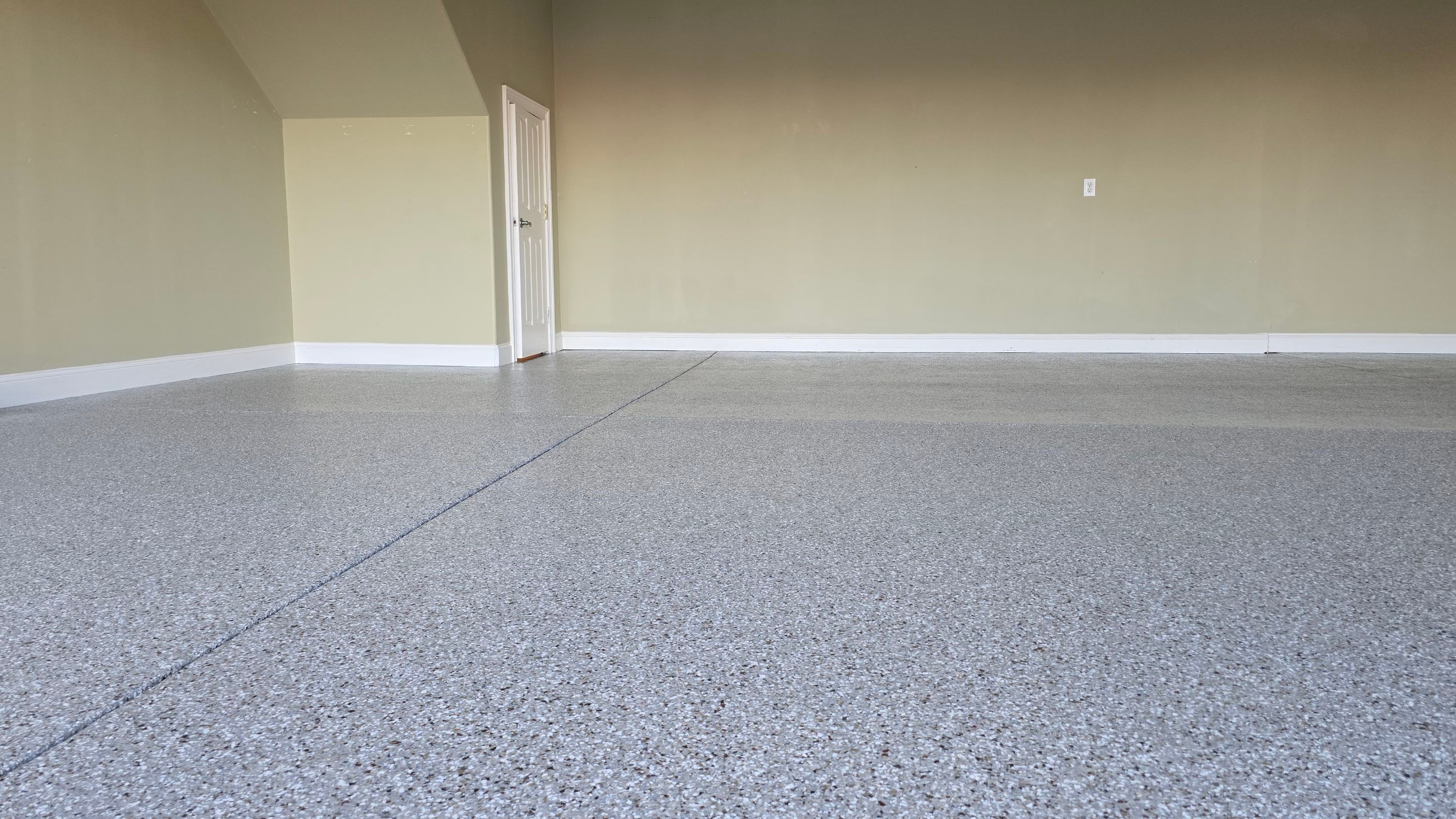 Garage using Creekbed by Elite Floor Solutions