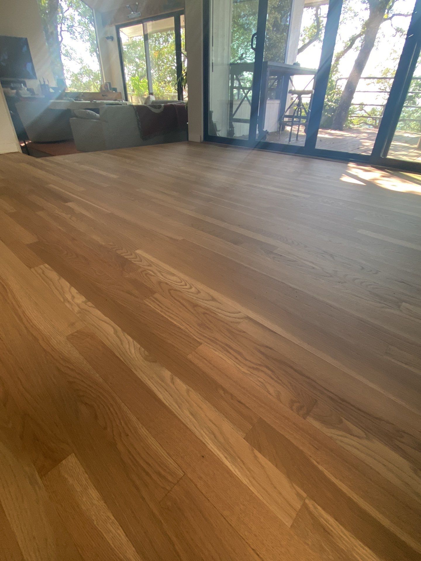 Refinished White Oak by Footprints Floors South Sacramento