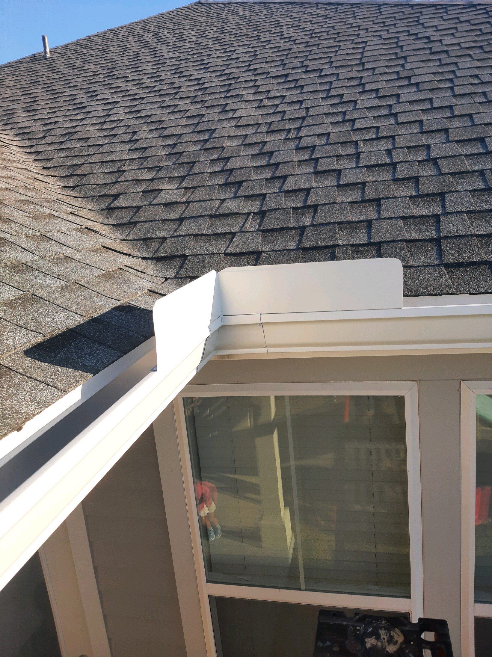 Gutter Installation using K-Style Seamless Gutters by Gutter Professors