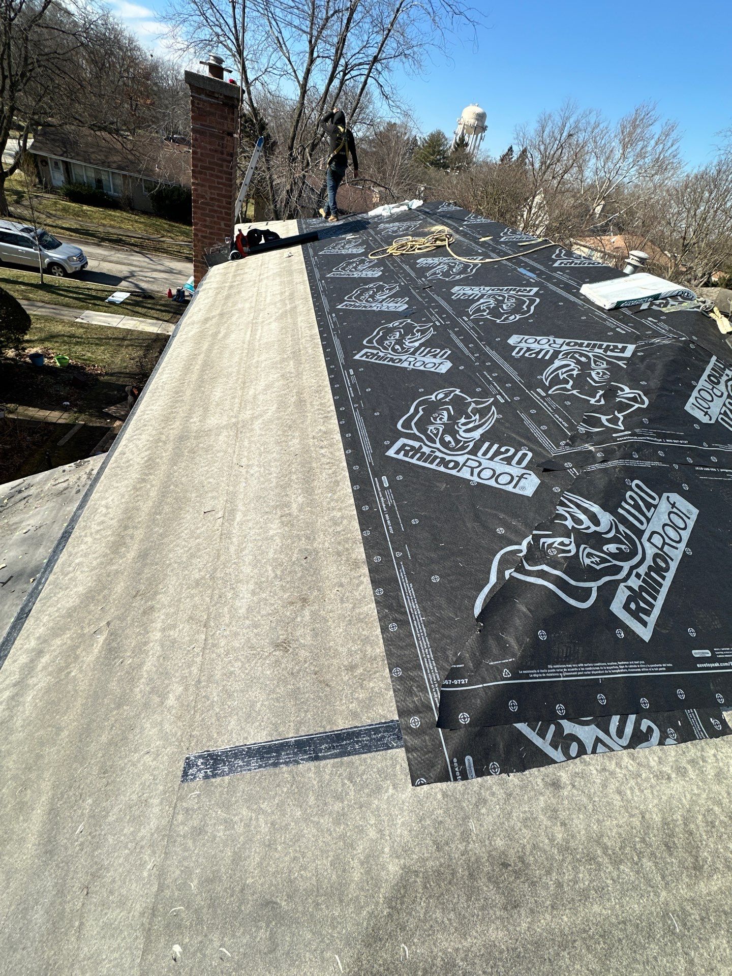 Residential Roofing Installation using Malarkey Roofing by Perfect Exteriors Inc. 