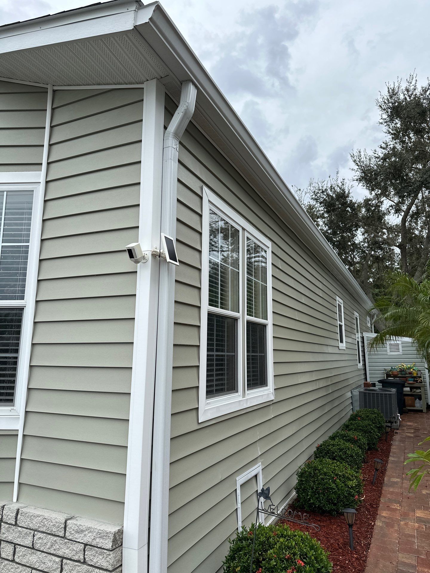 Gutter Cleaning and House Washing Services  by Sunshine AquaWash